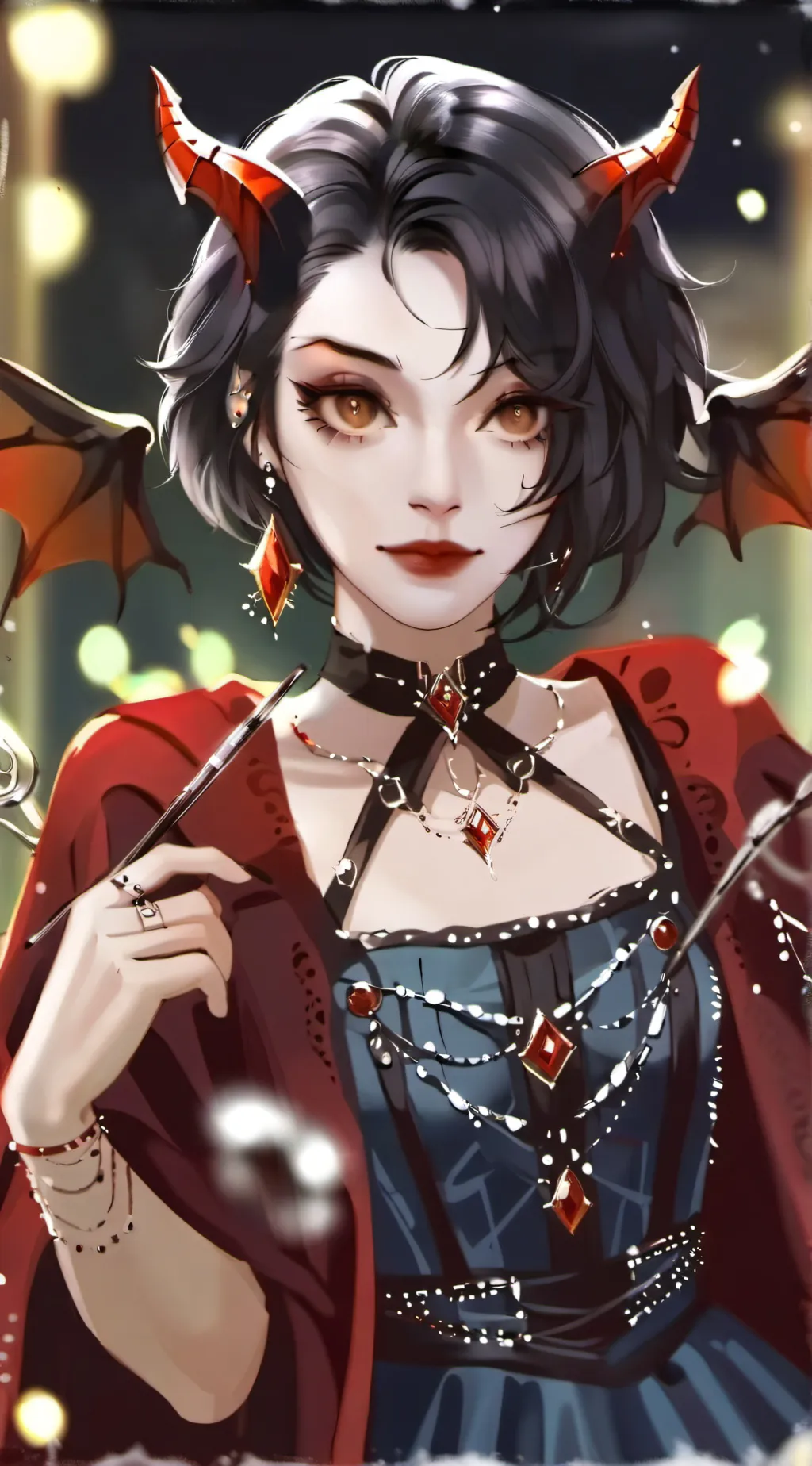 ai character: Demon 7 background