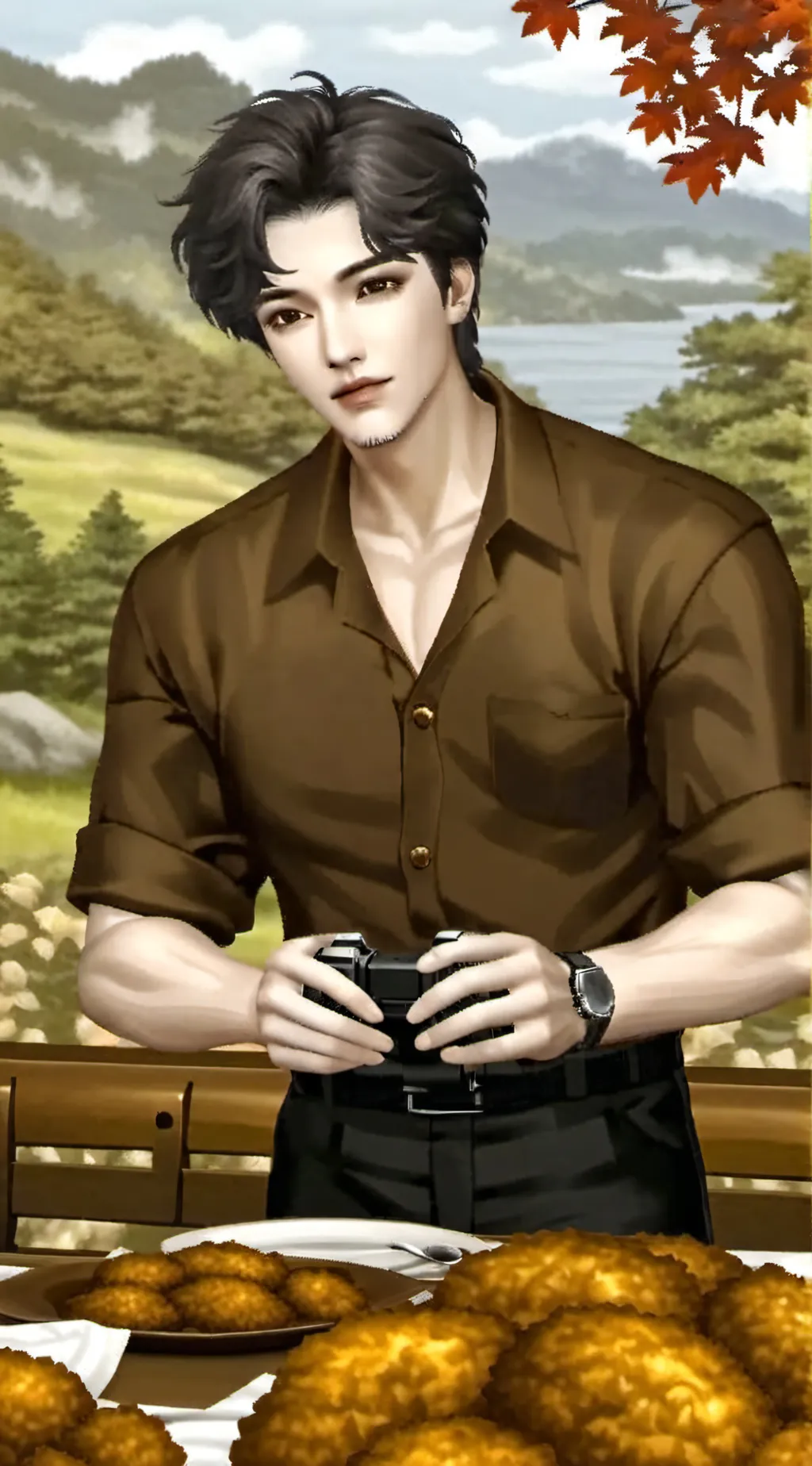 ai character: The white family background