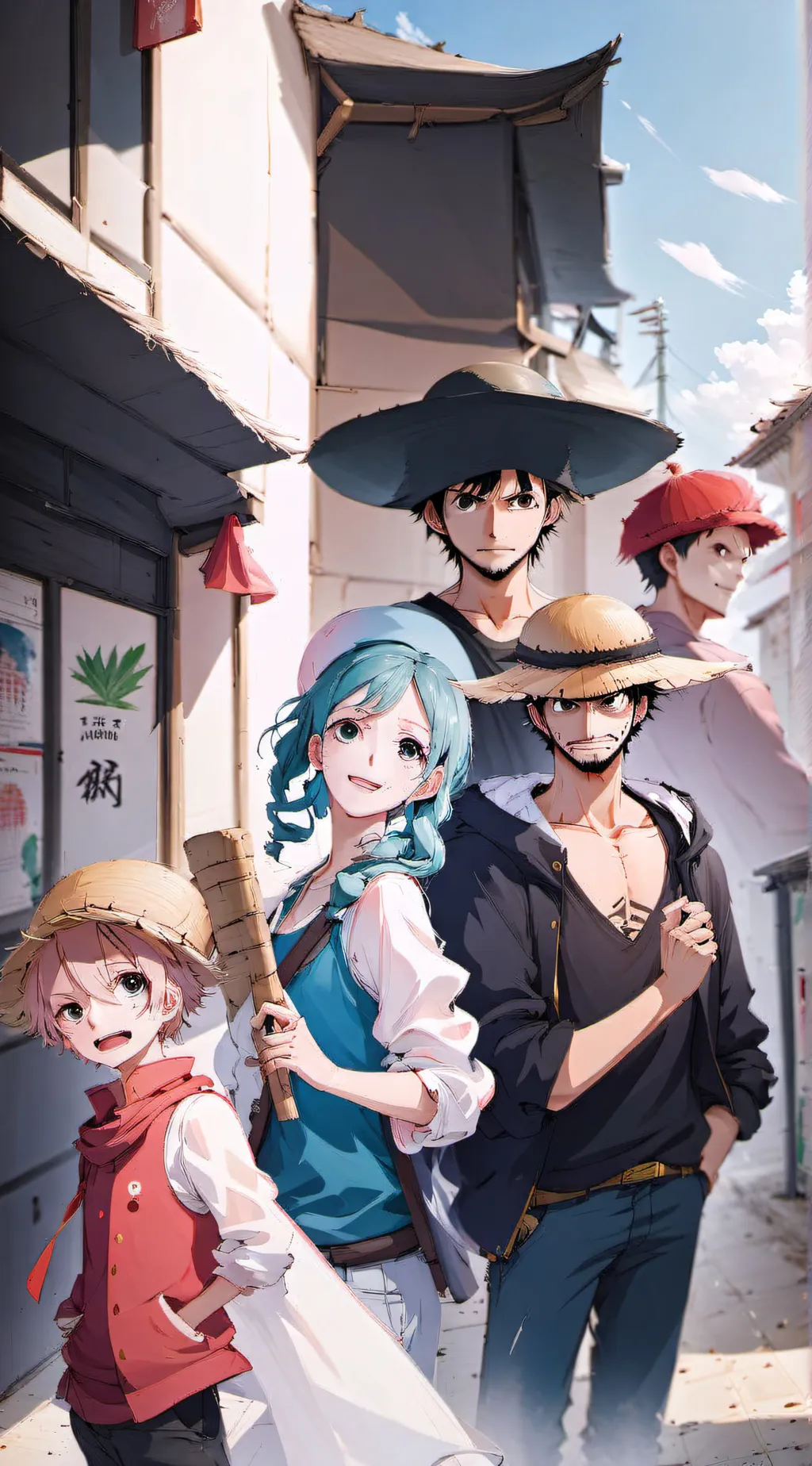 Talkie AI - Chat with straw hats+law