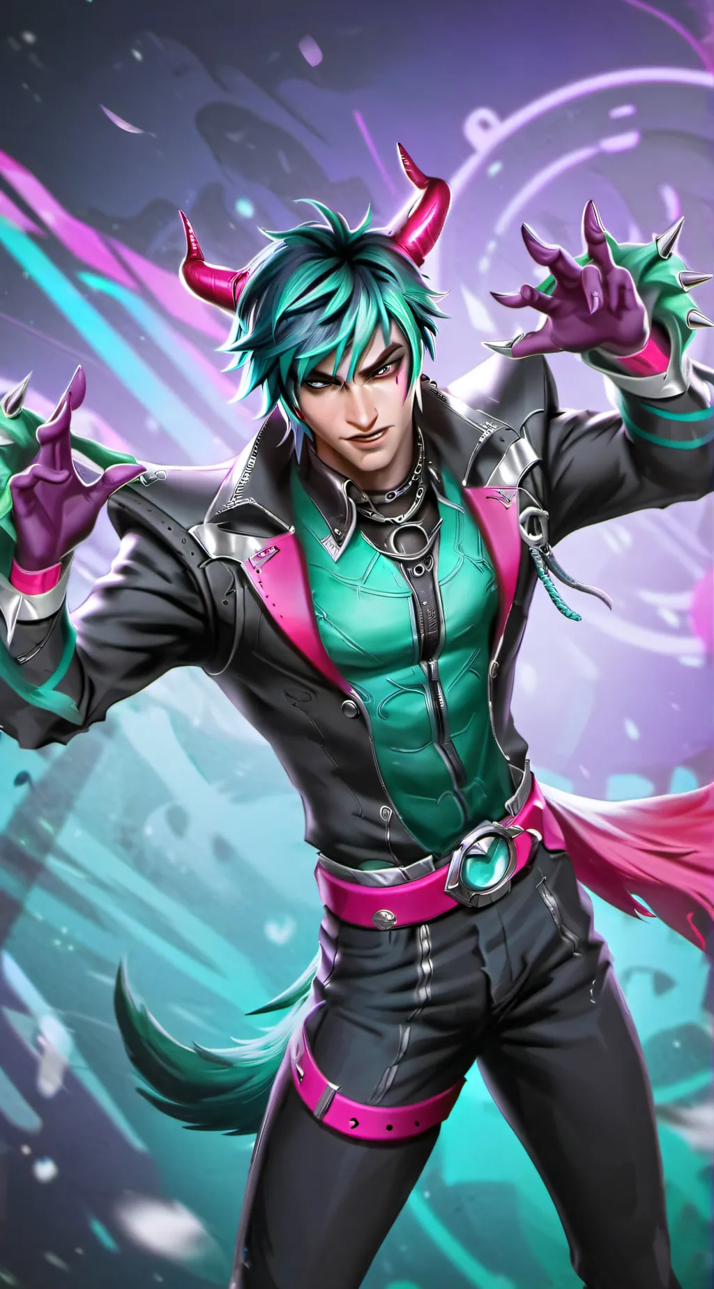 ai character: alter background