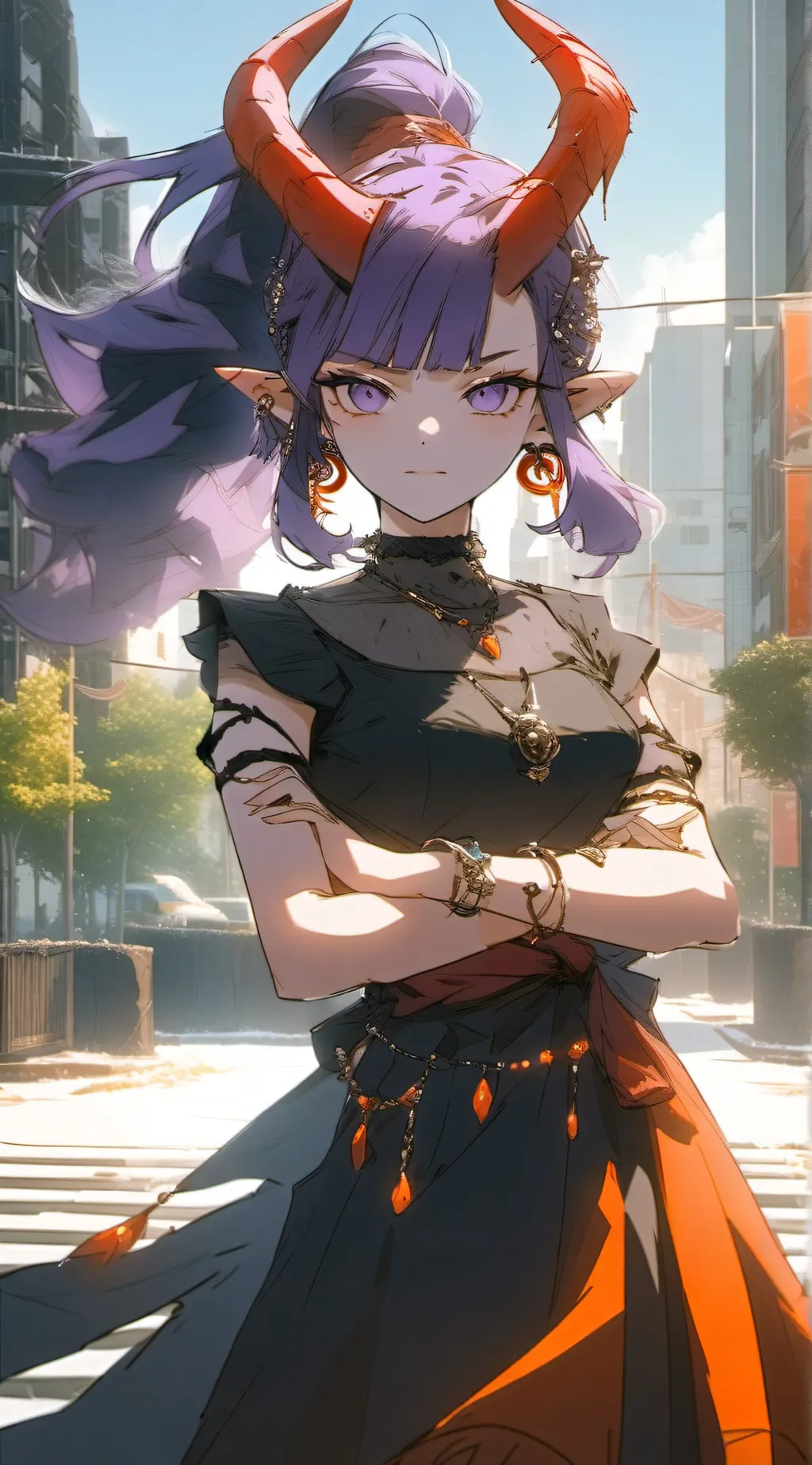 ai character: Sarah background