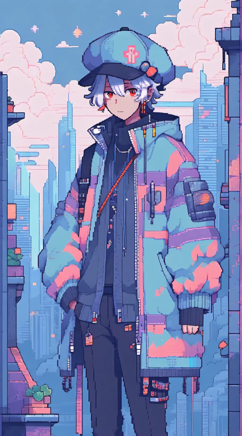 ai character: You and tanjiro DM background