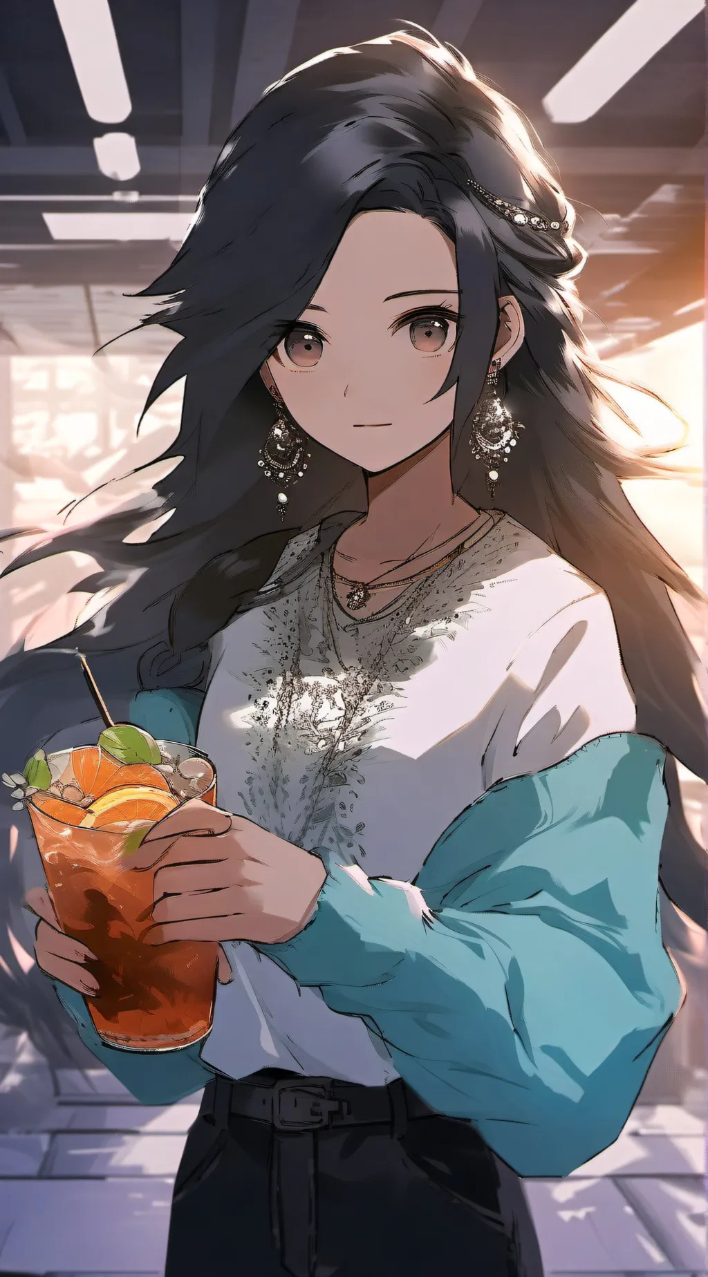 ai character: Ellie background