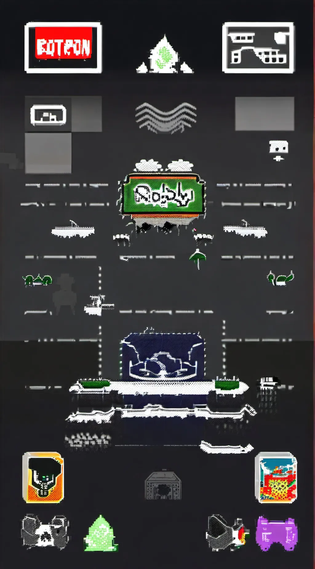 ai character: Dandys world background