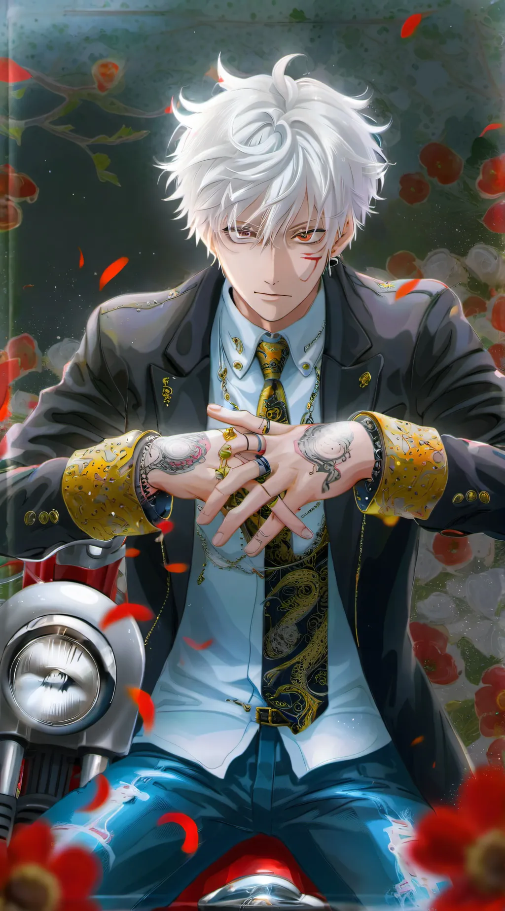 ai character: Gojo background