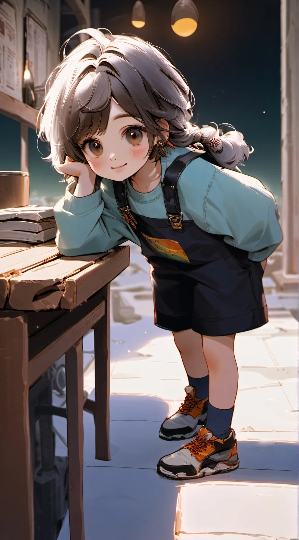 ai character: Denise angela background