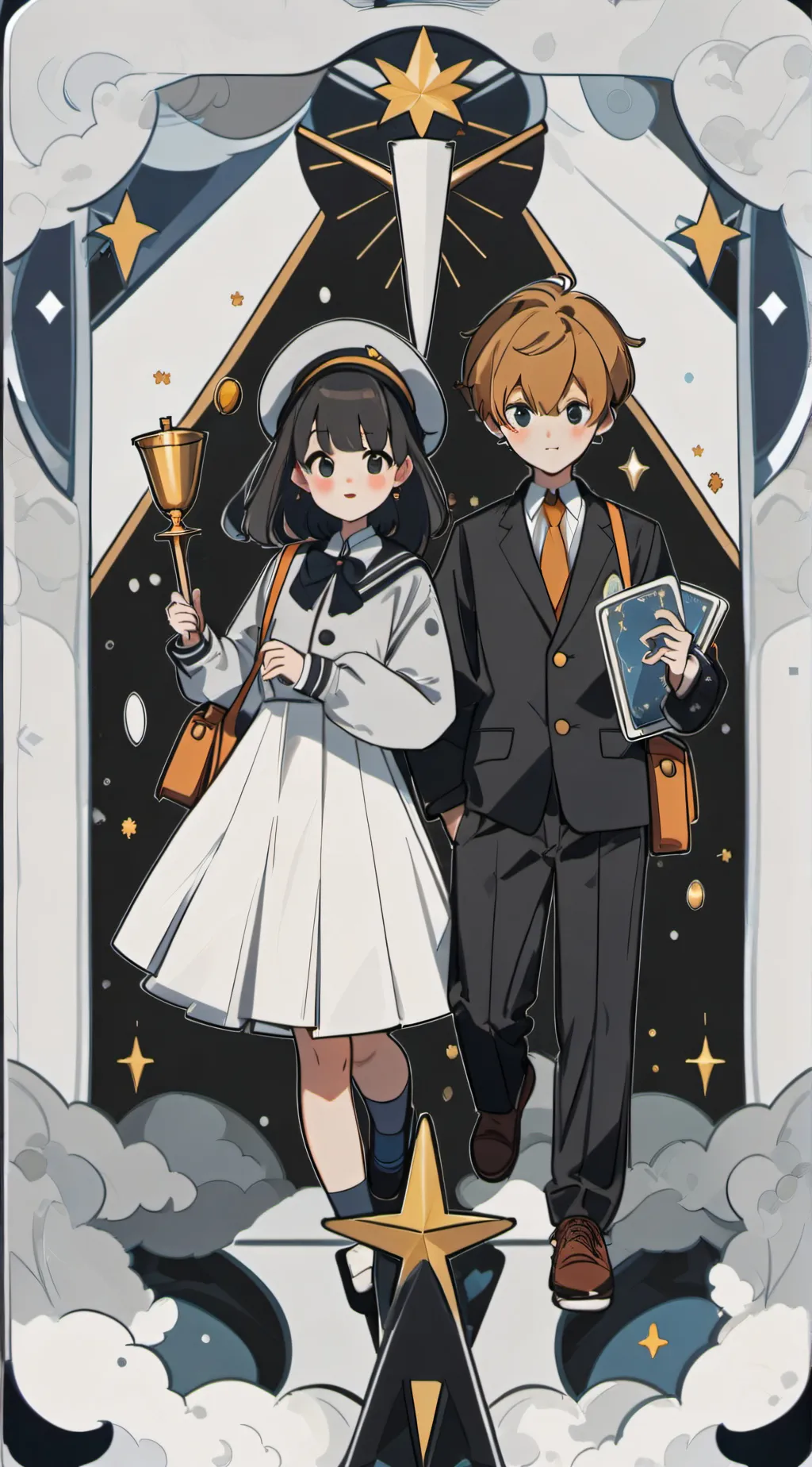 ai character: Moon 🌙 ~ background