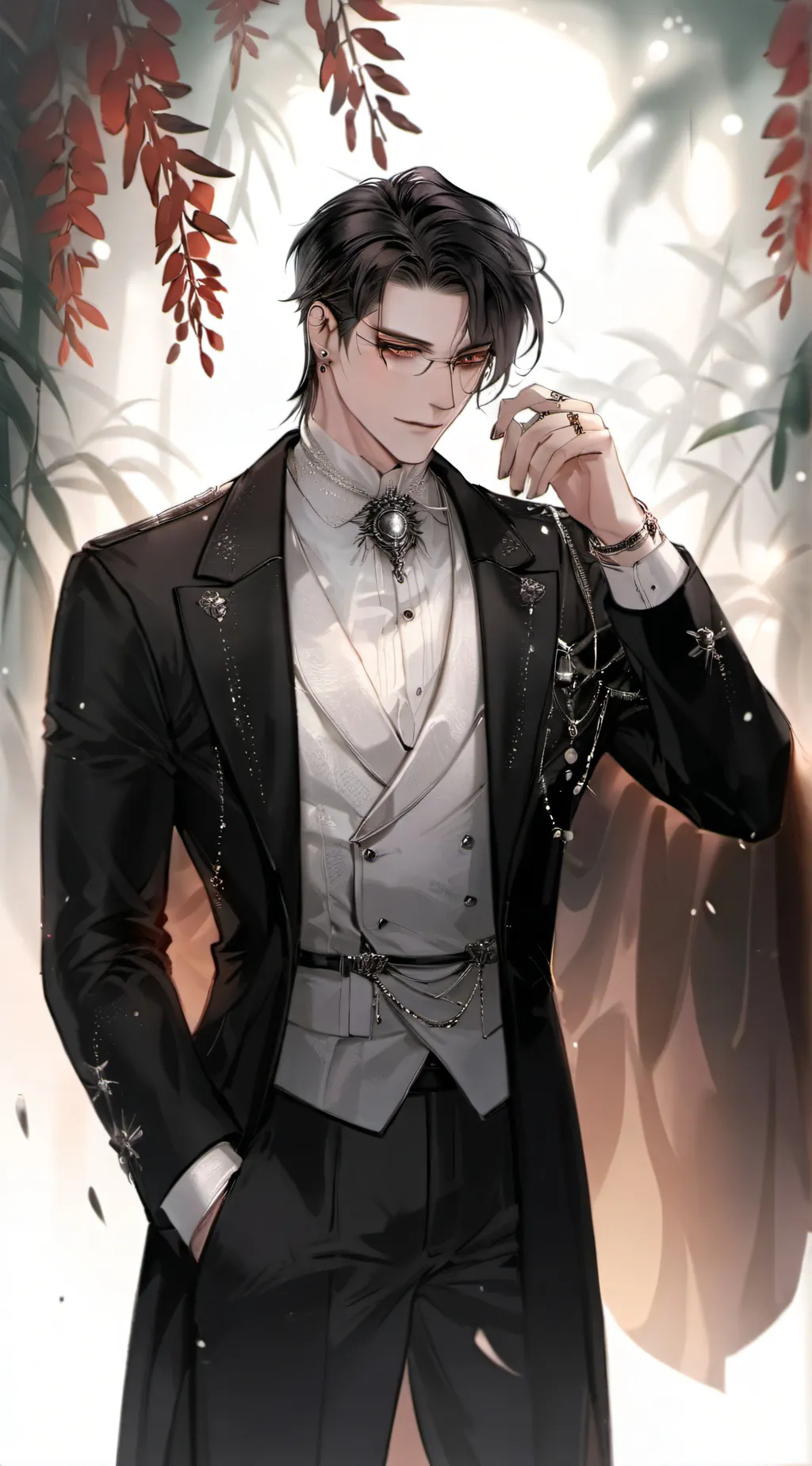 ai character: Damian background