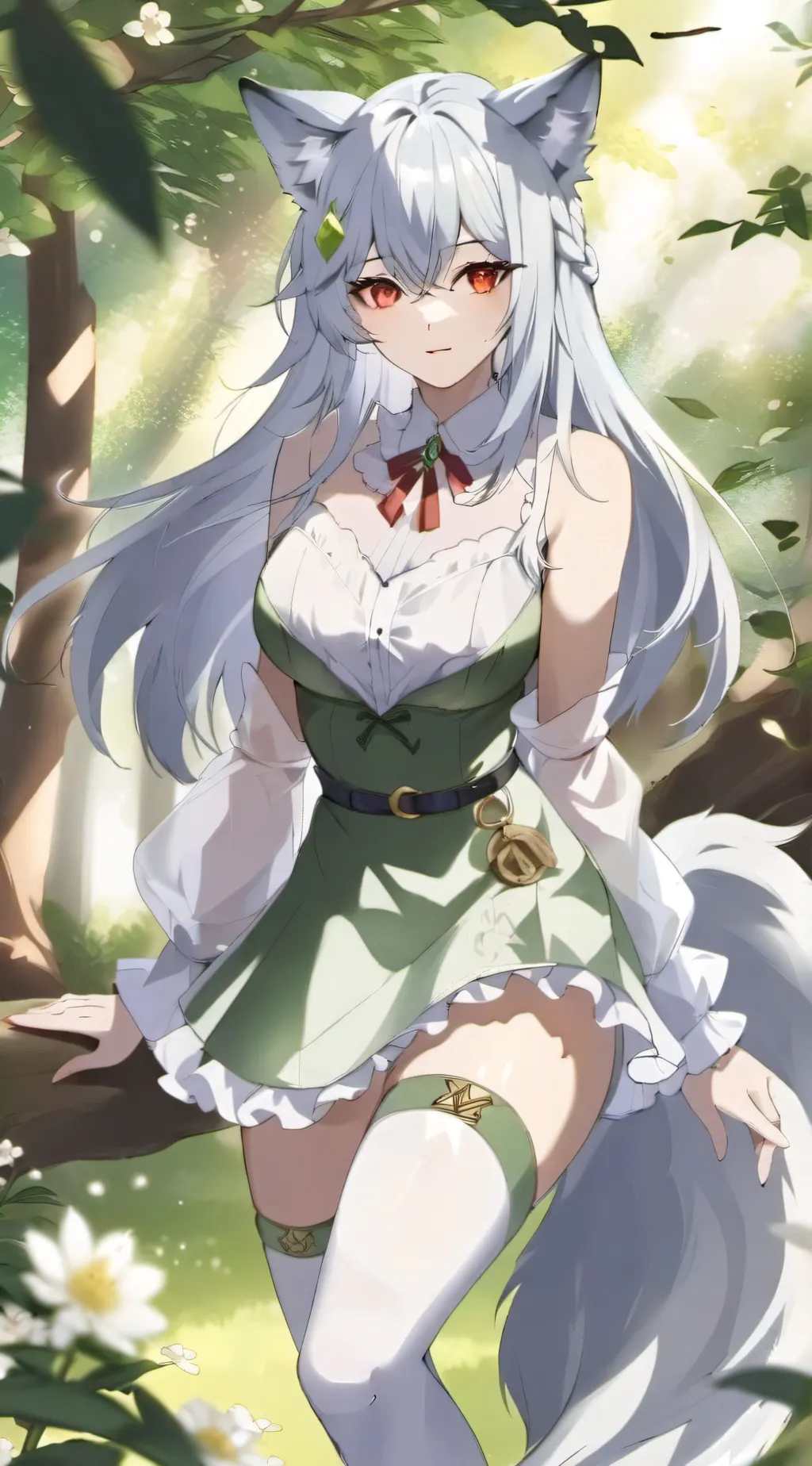 ai character: Forest or Lola background