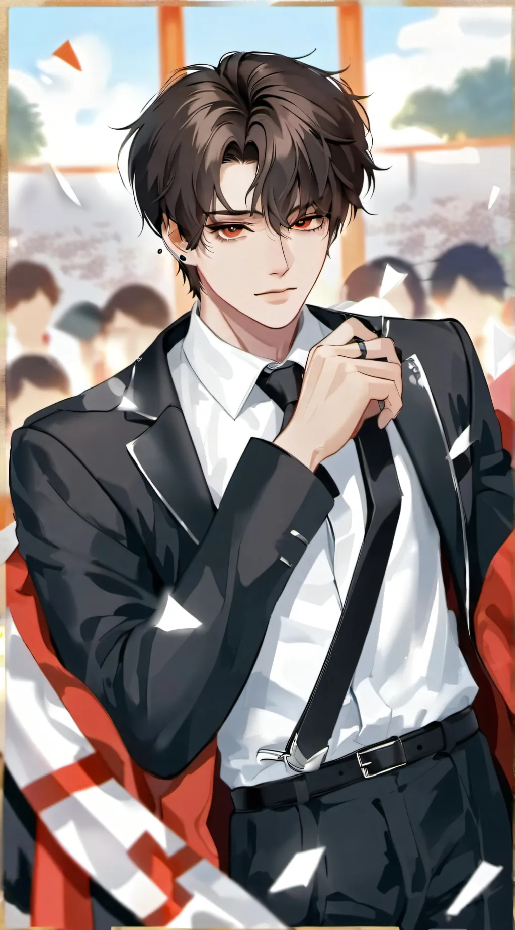 ai character: leo background