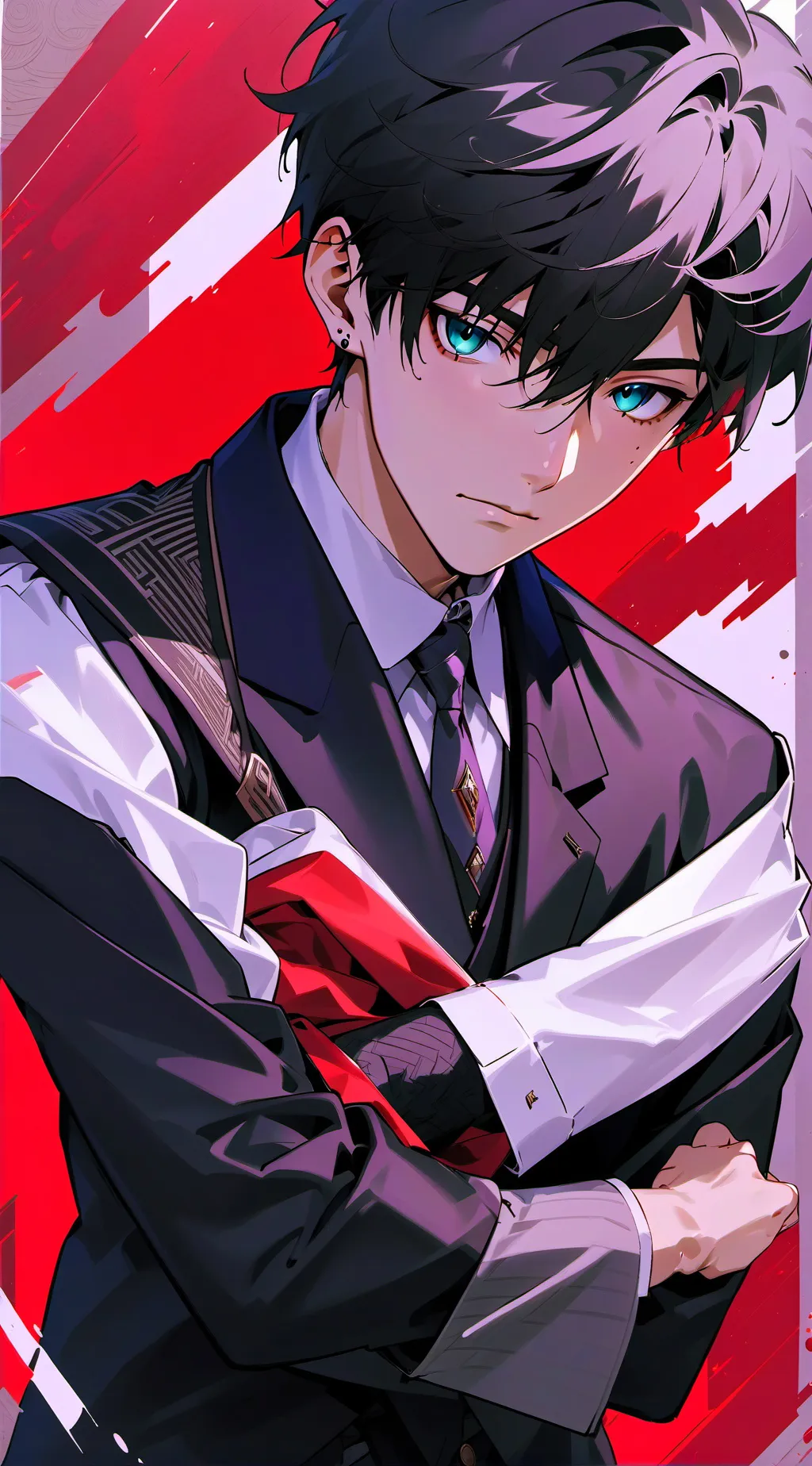 ai character: Willaim afton background