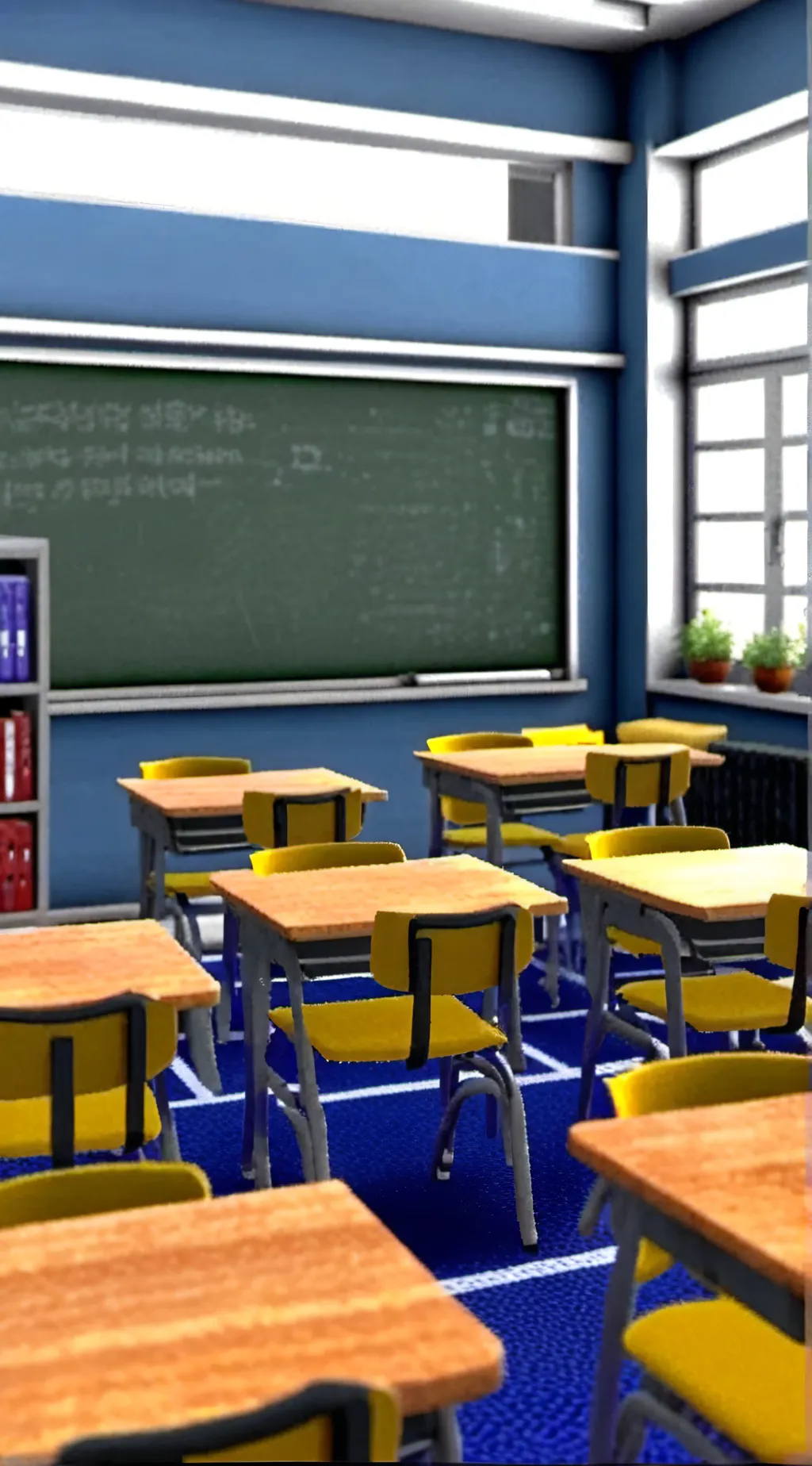 ai character: School  background