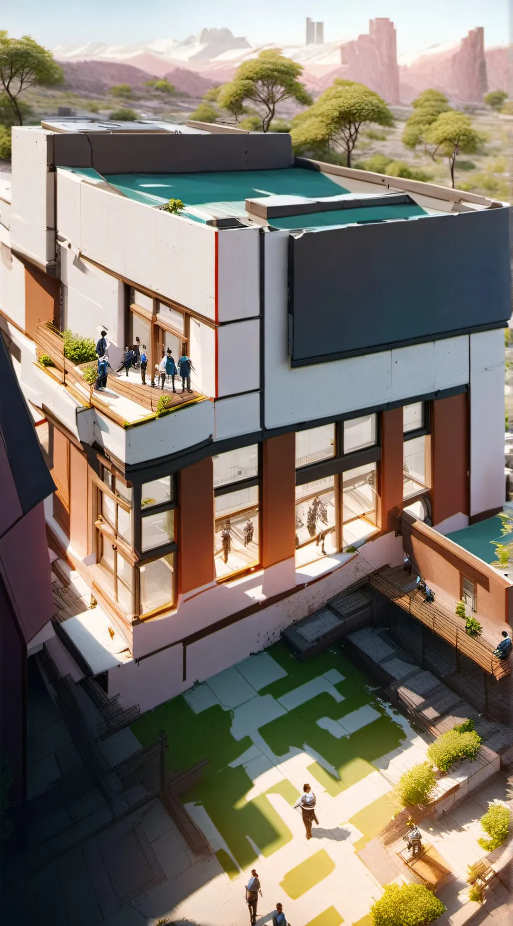 ai character: +* SCHOOL *+ background