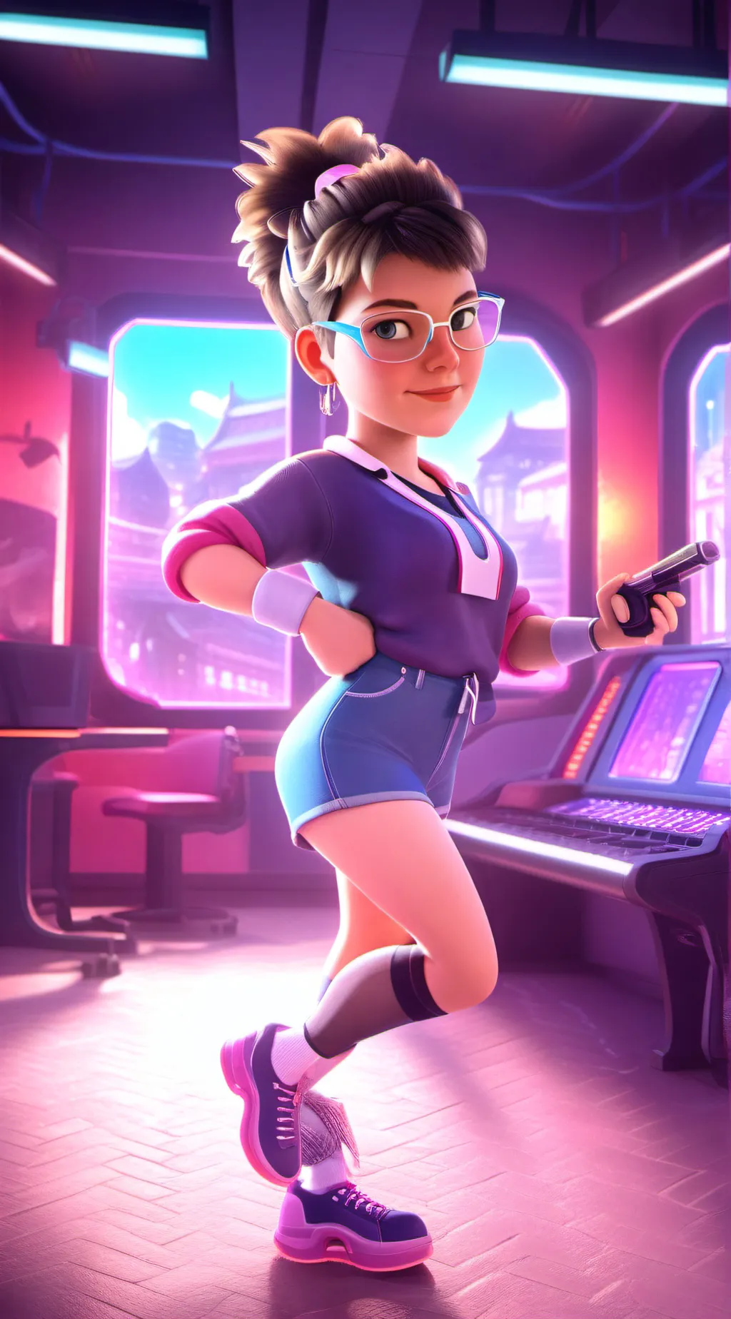 ai character: kathleen  background