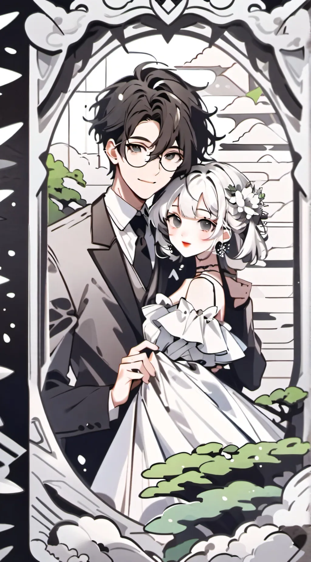 ai character: Cloudie background