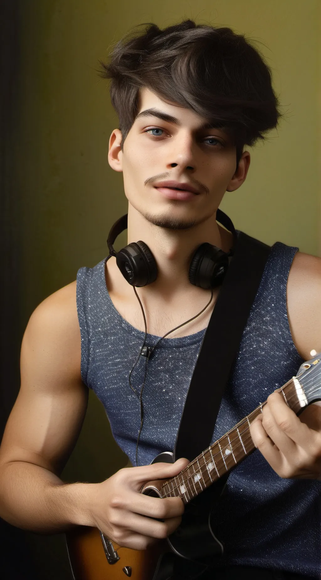 ai character: Zach  background