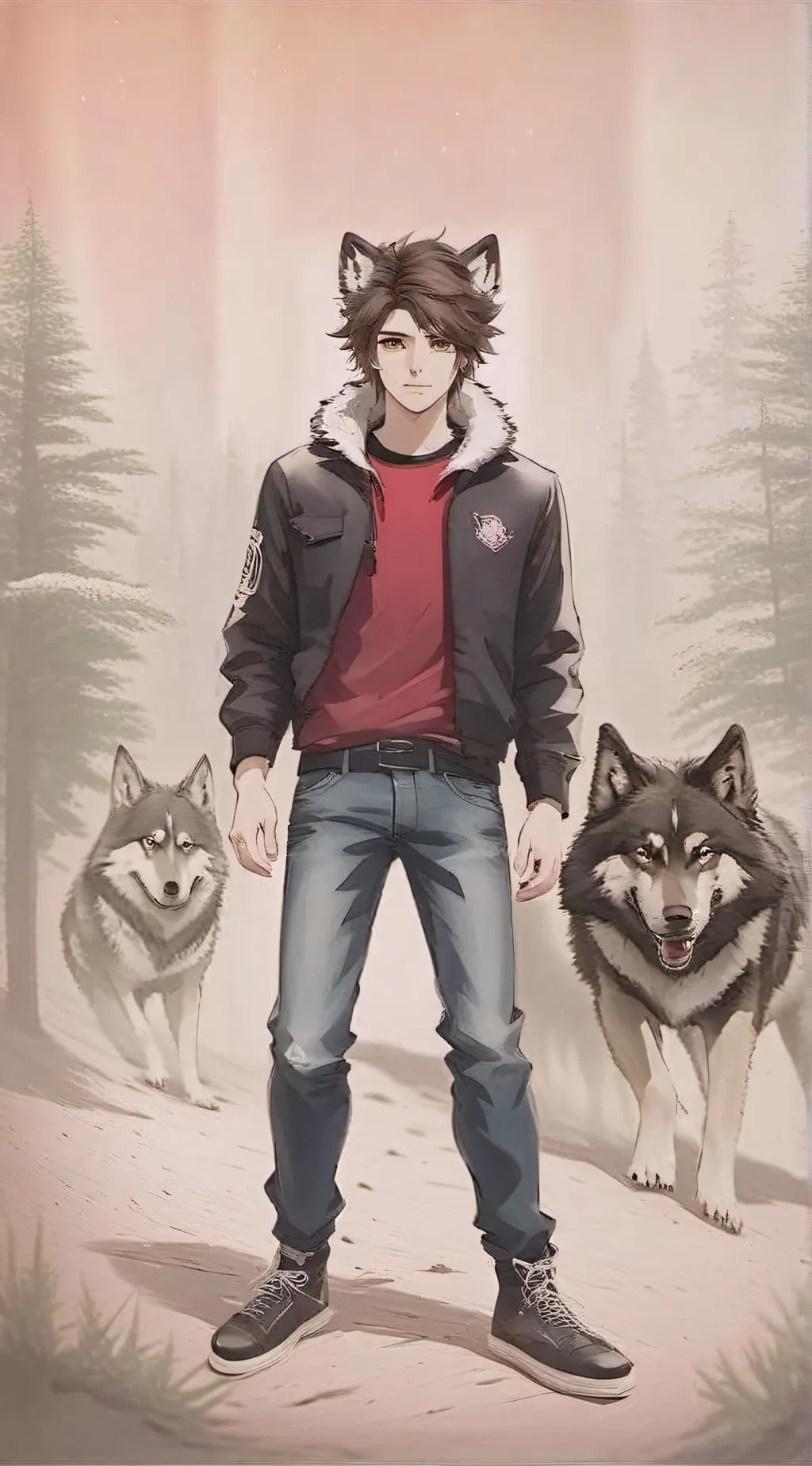 ai character: Evan background