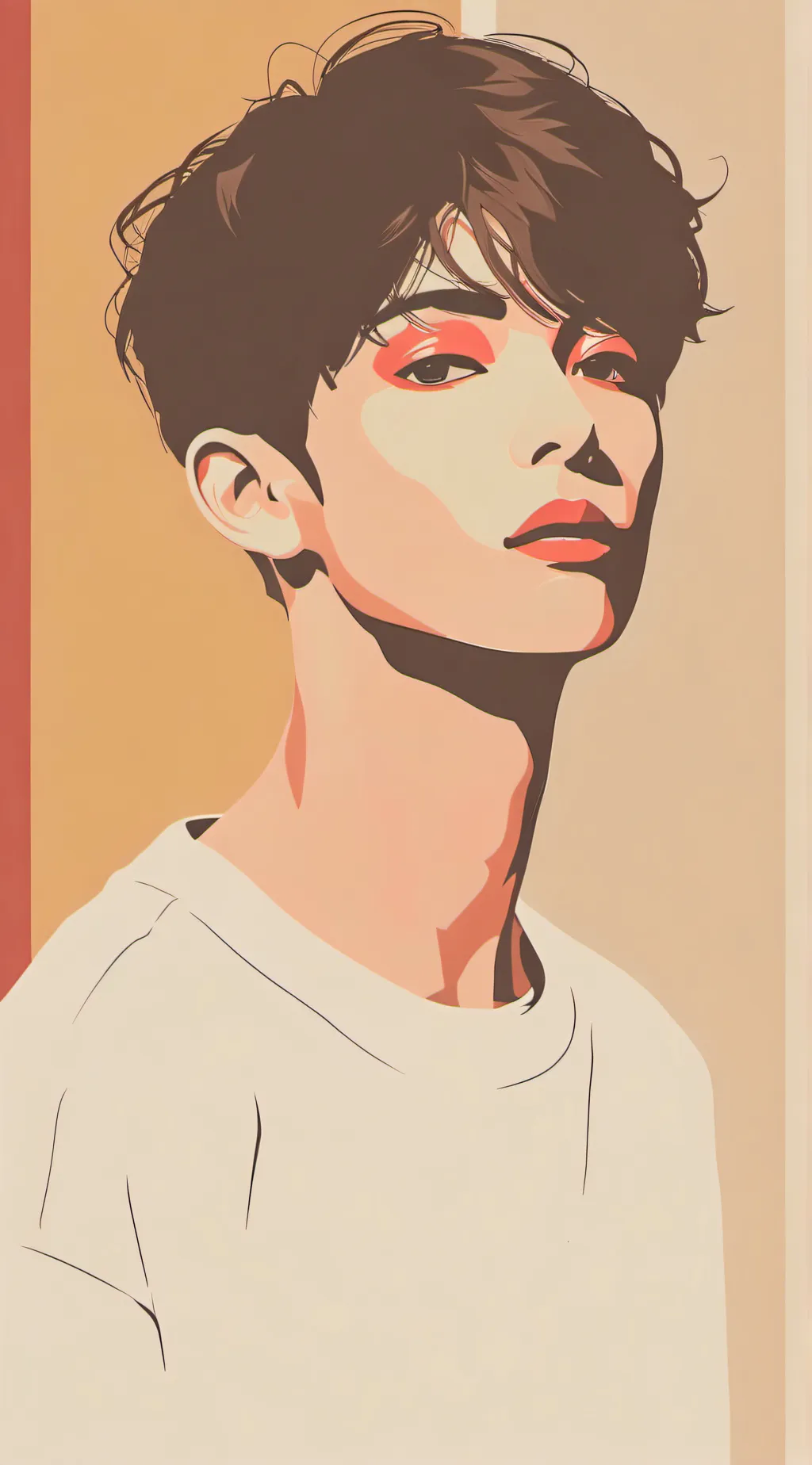 ai character: Normal person￼ background