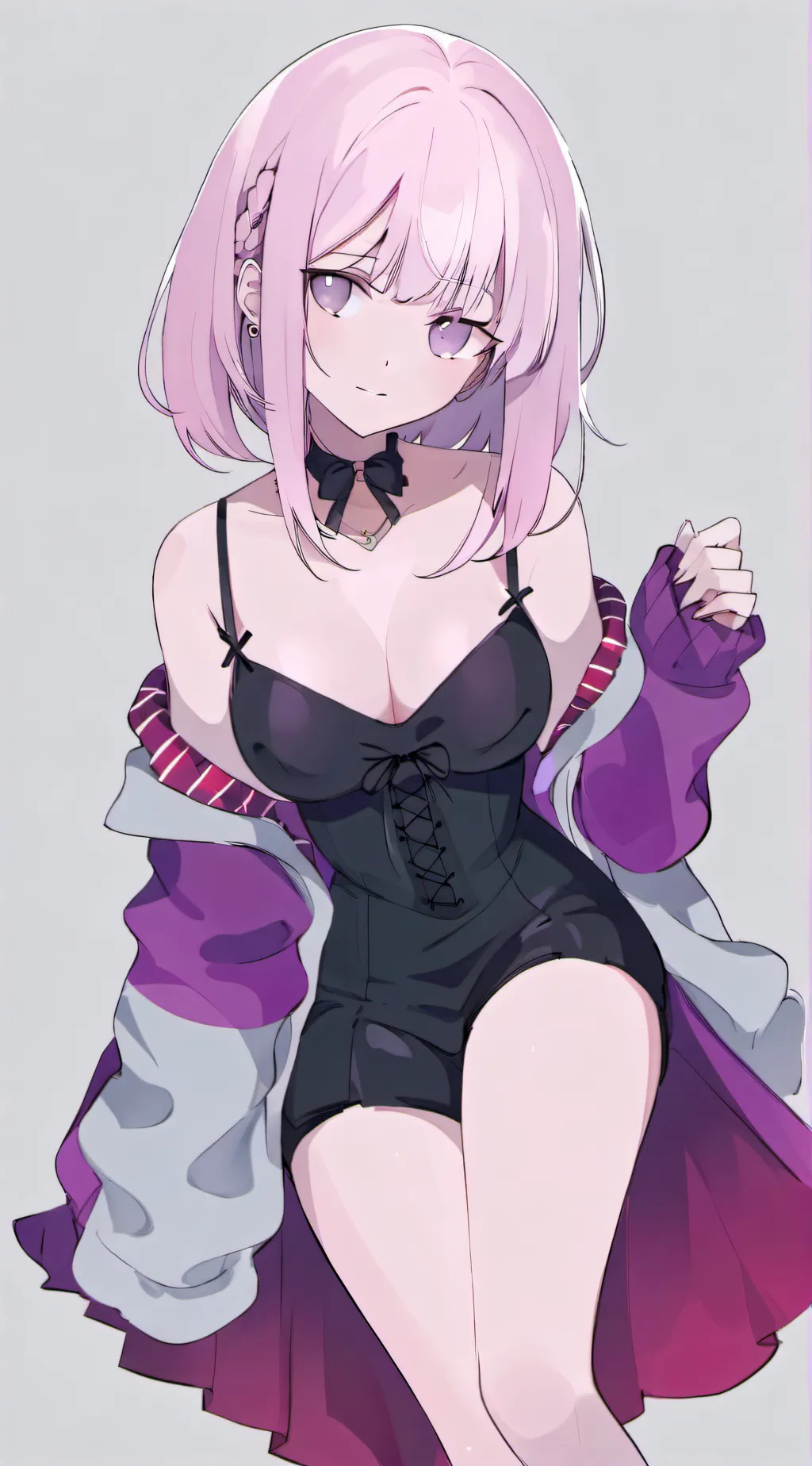 ai character: crystaline background