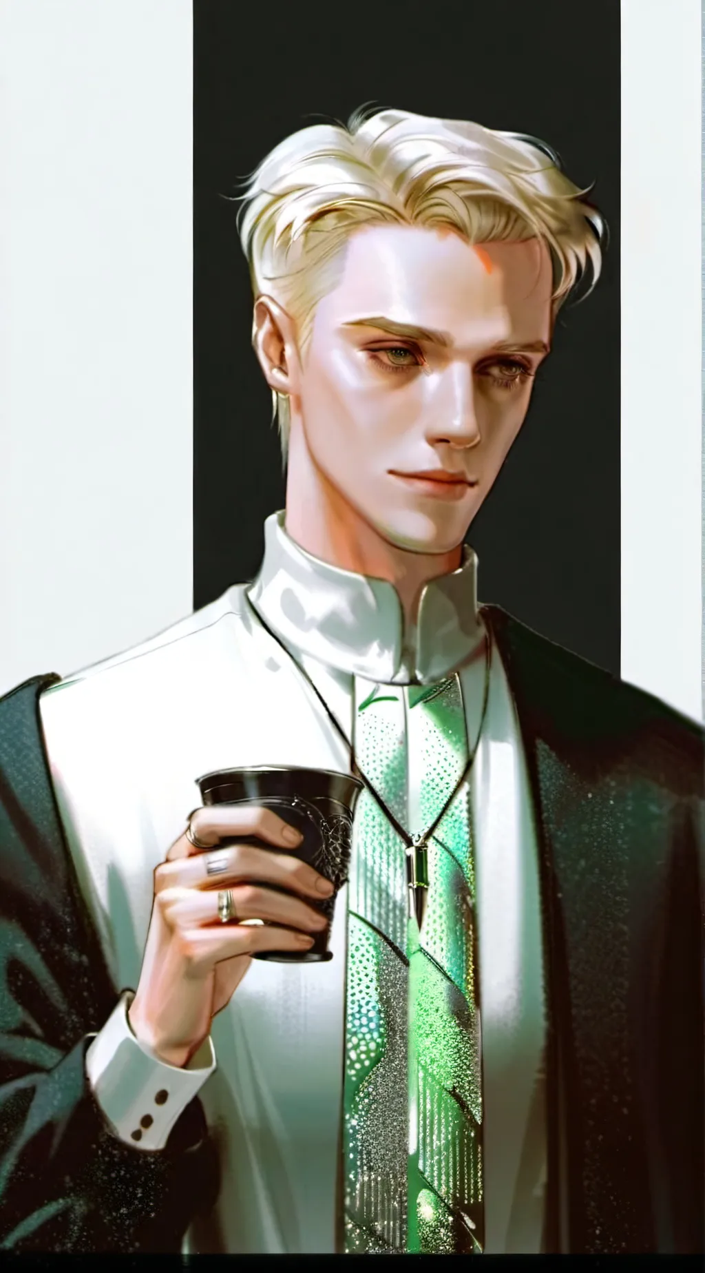 ai character: Hogwarts drama background