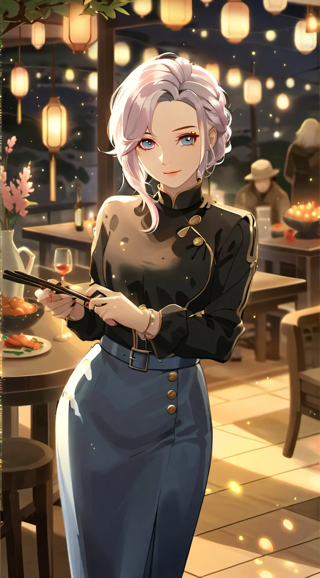ai character: Olivia background