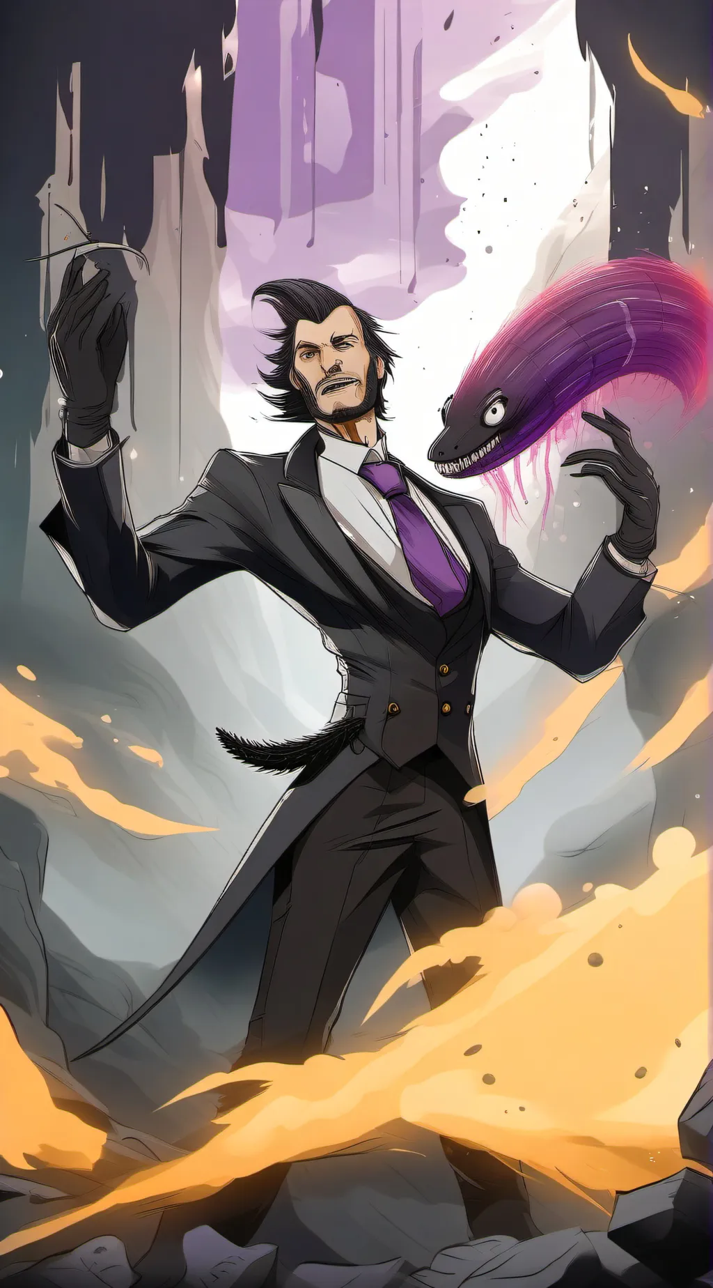 ai character: Sir dadadoo background