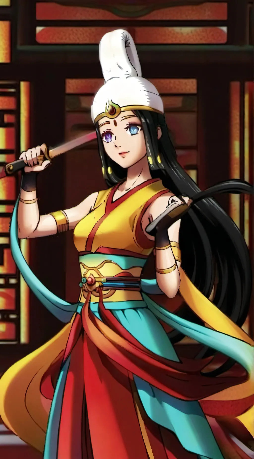 ai character: Heles  background