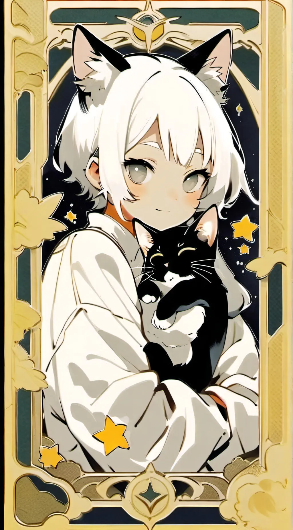 ai character: Niña background