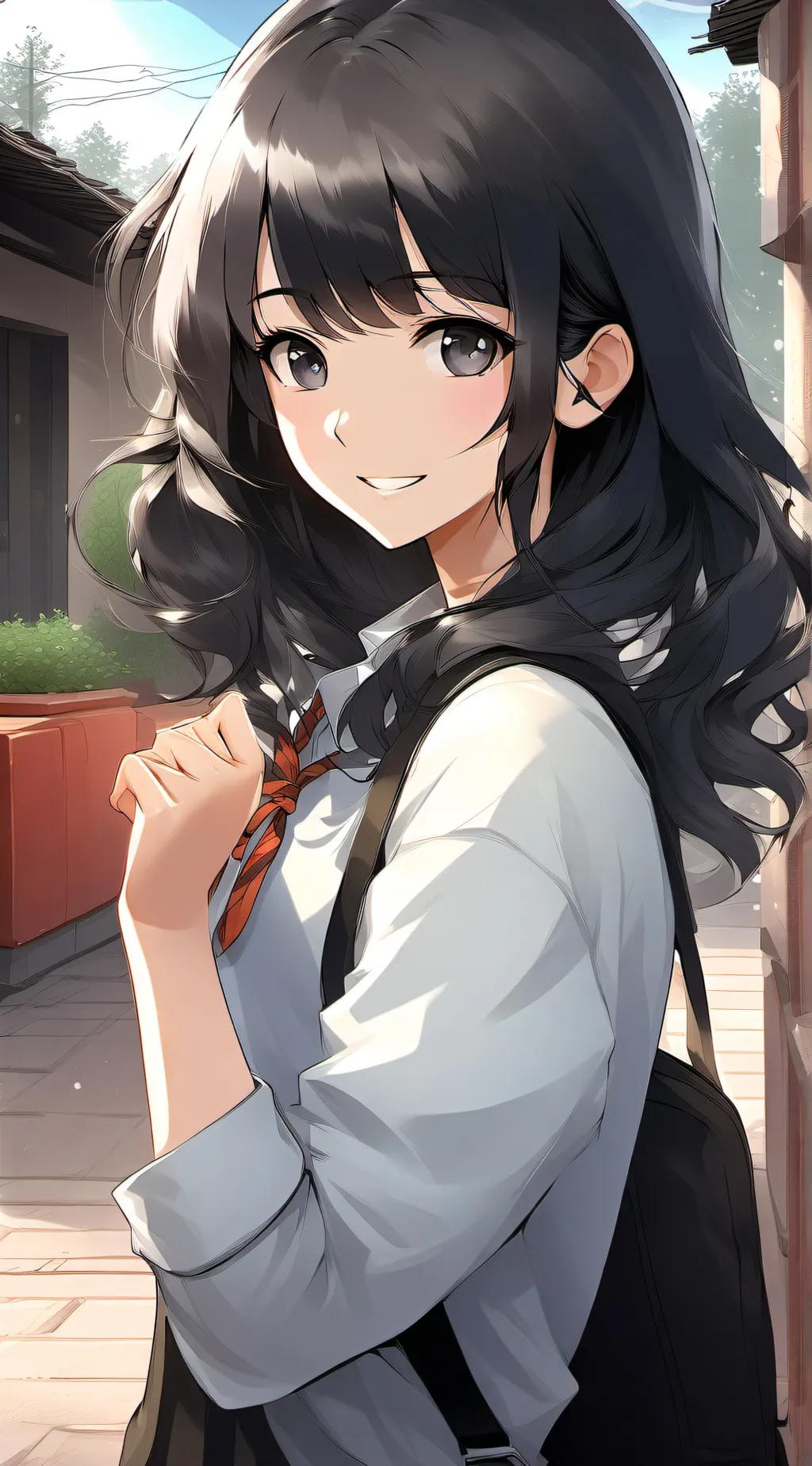 ai character: Daisy Sahara background