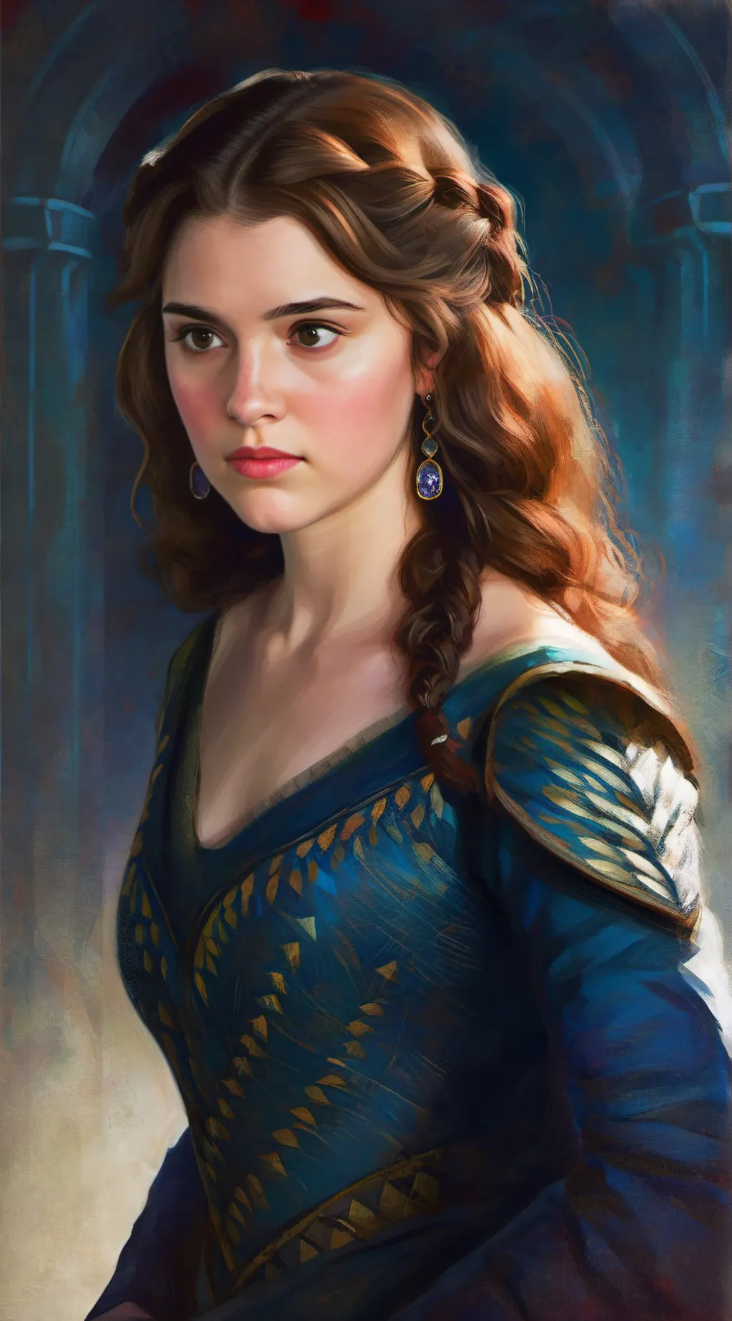 ai character: Alicent Hightower background