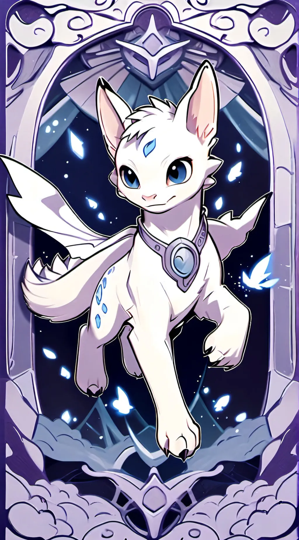 ai character: Lightfury team 4 background