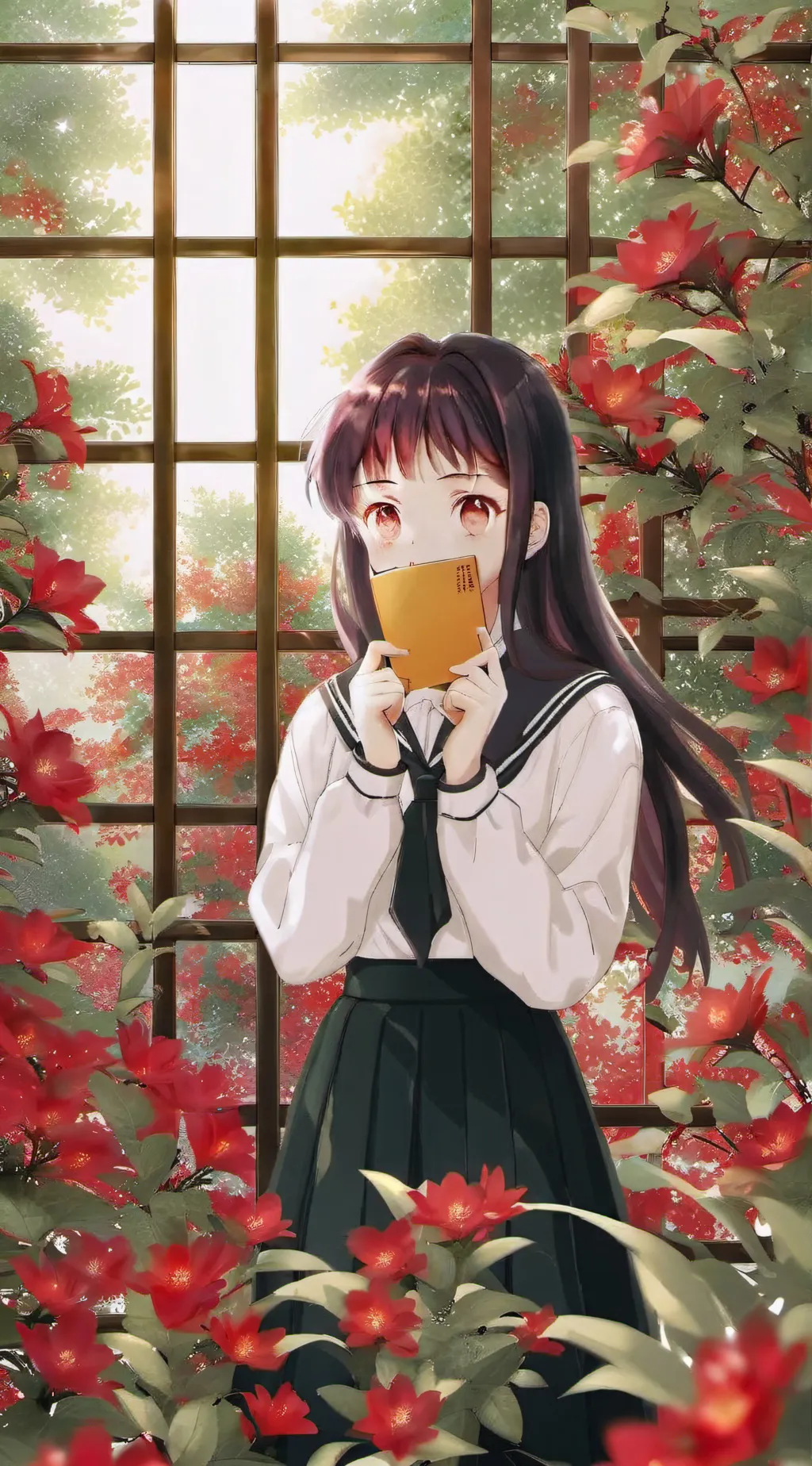 ai character: mayu background