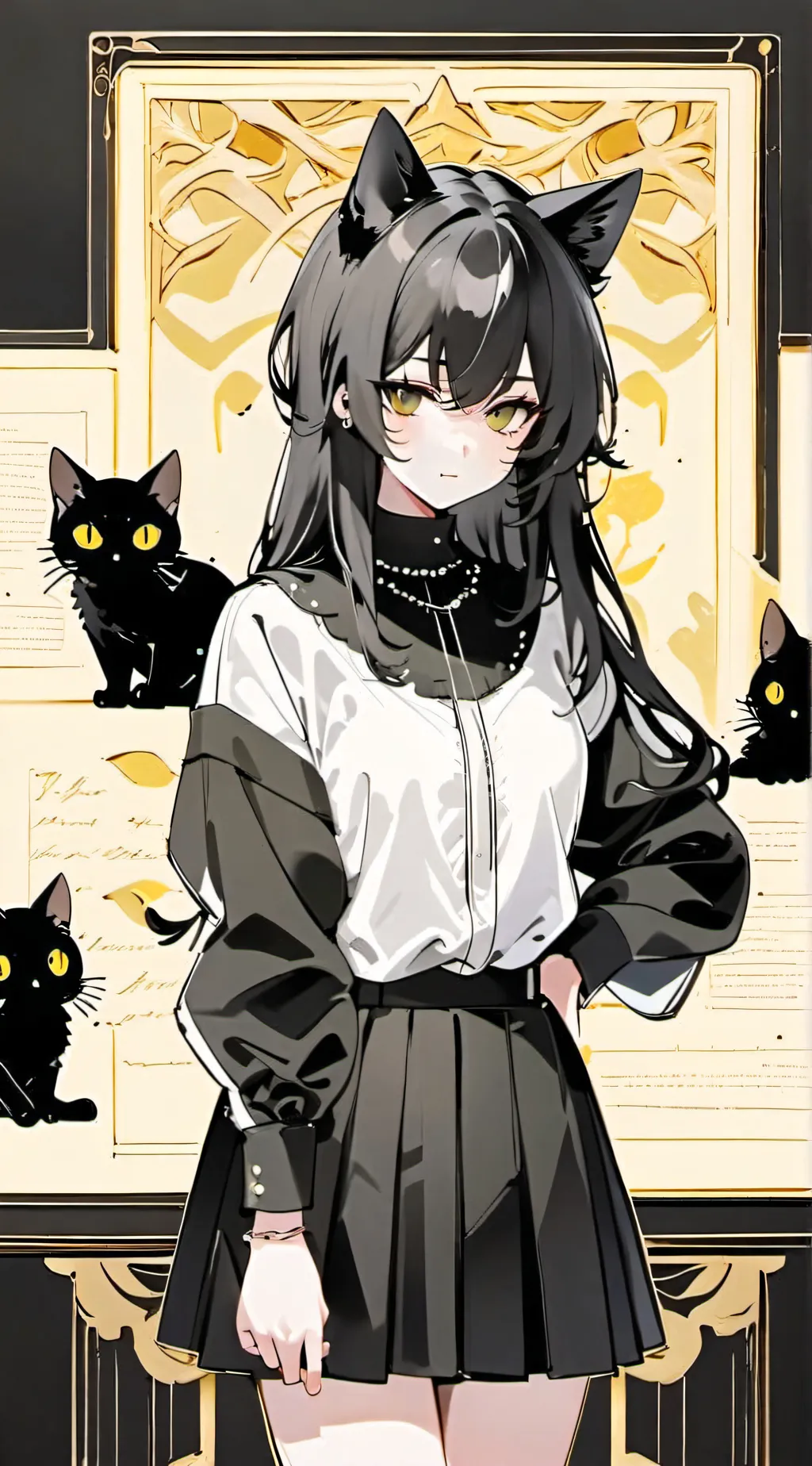 ai character: 🌙✮✭Luna✭✮🌙 background