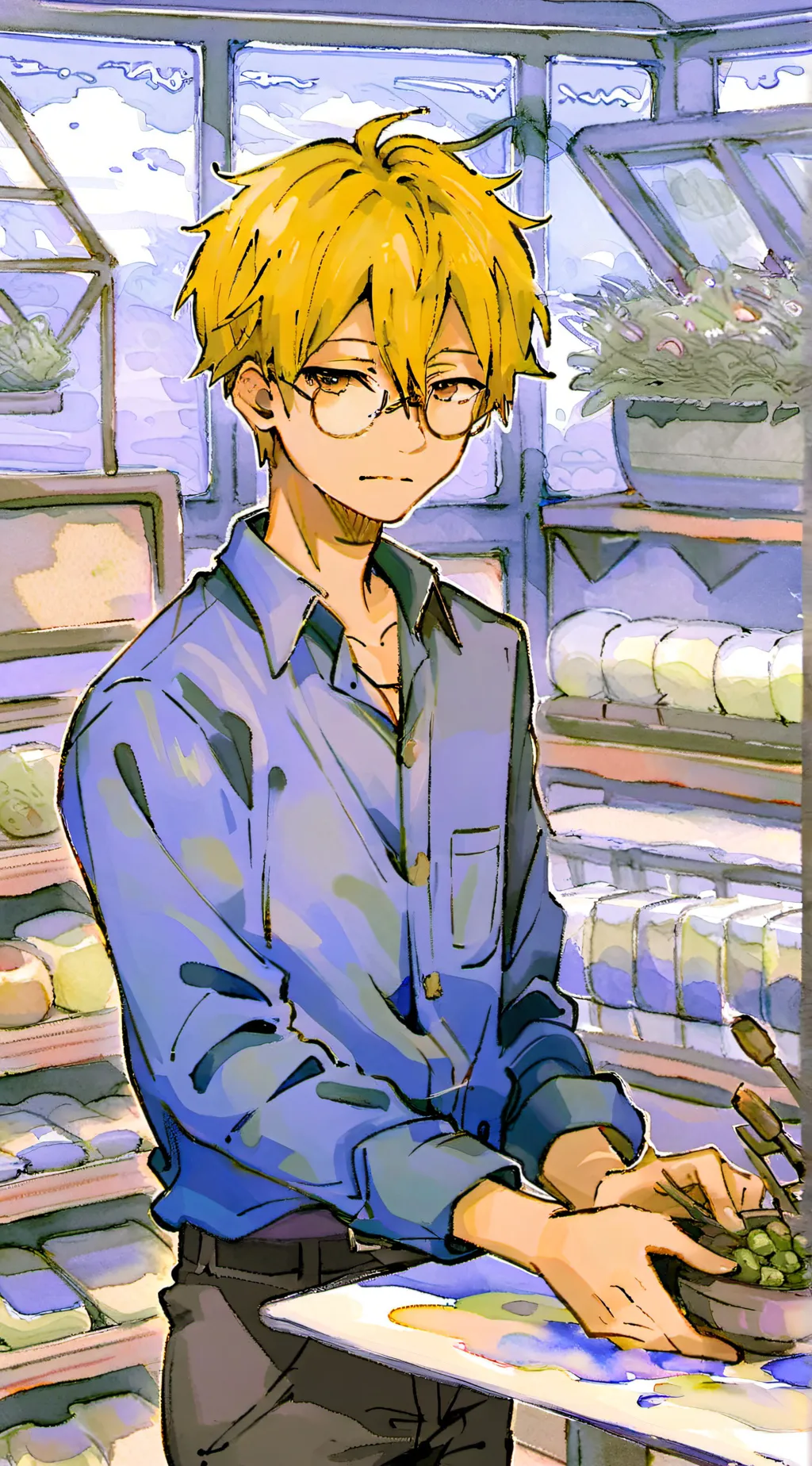 ai character: Ken background