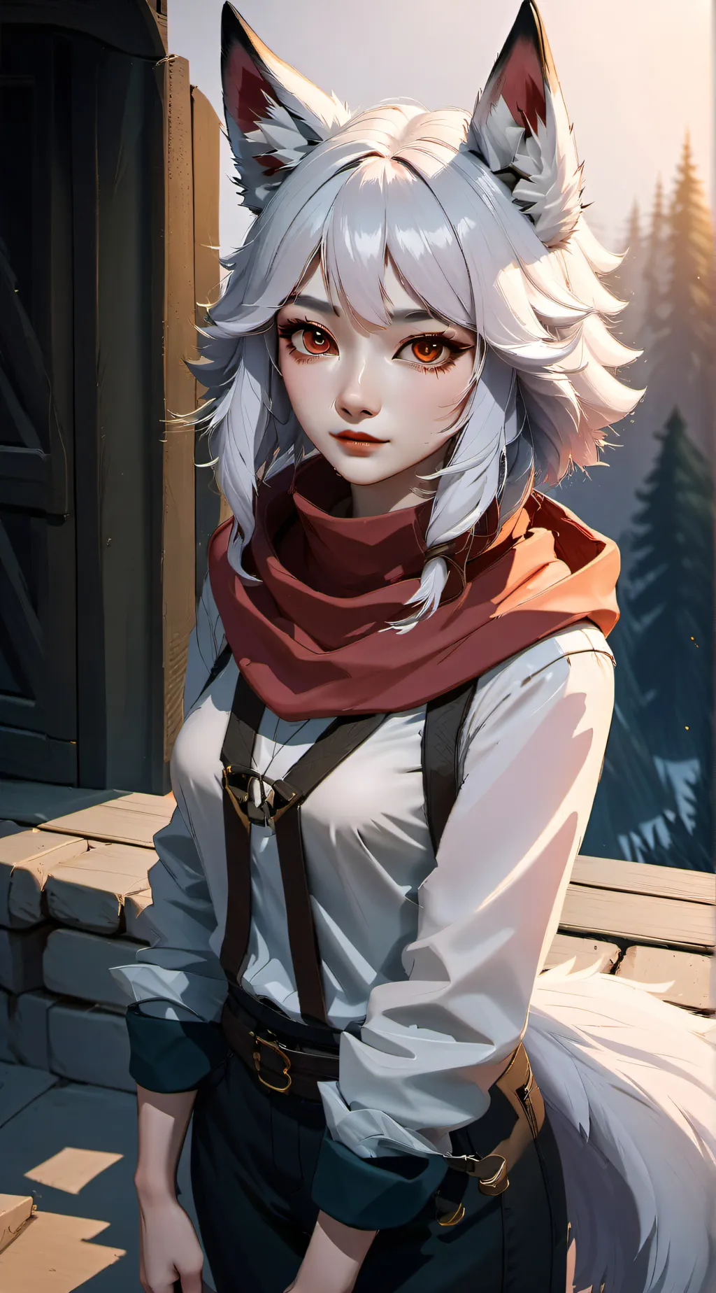 ai character: Maci background