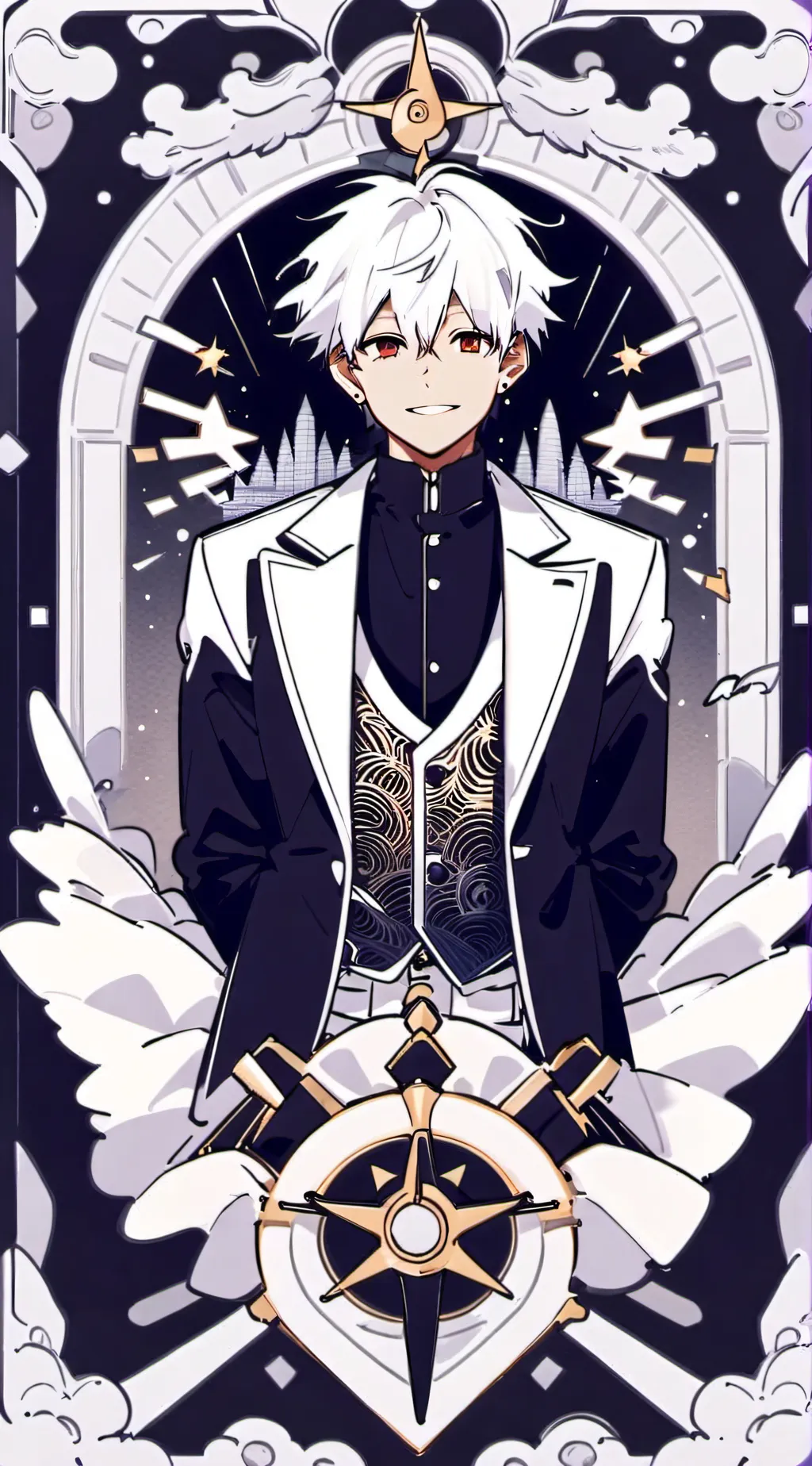 ai character: Gojo Satoru  background