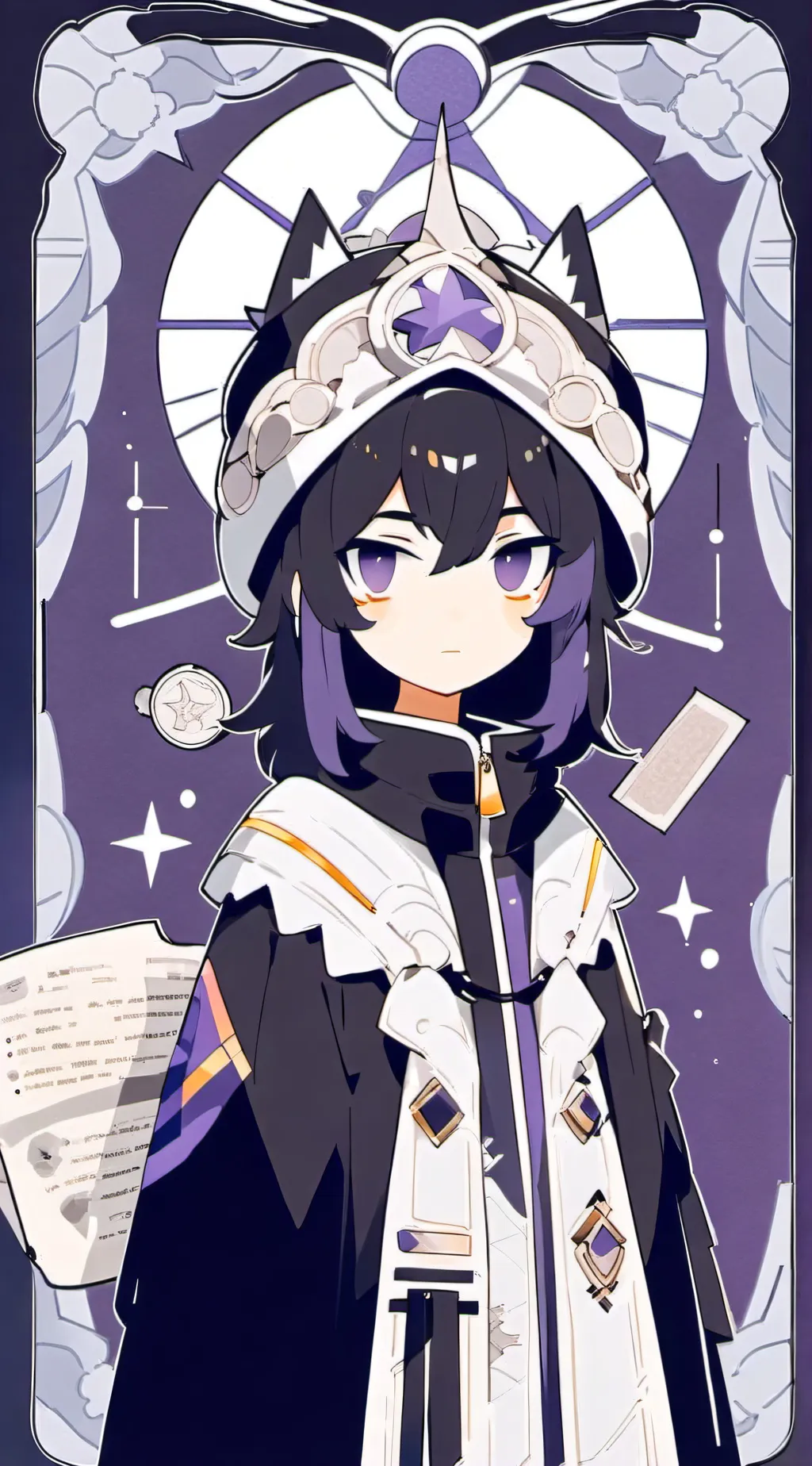 ai character: Aphmau  background