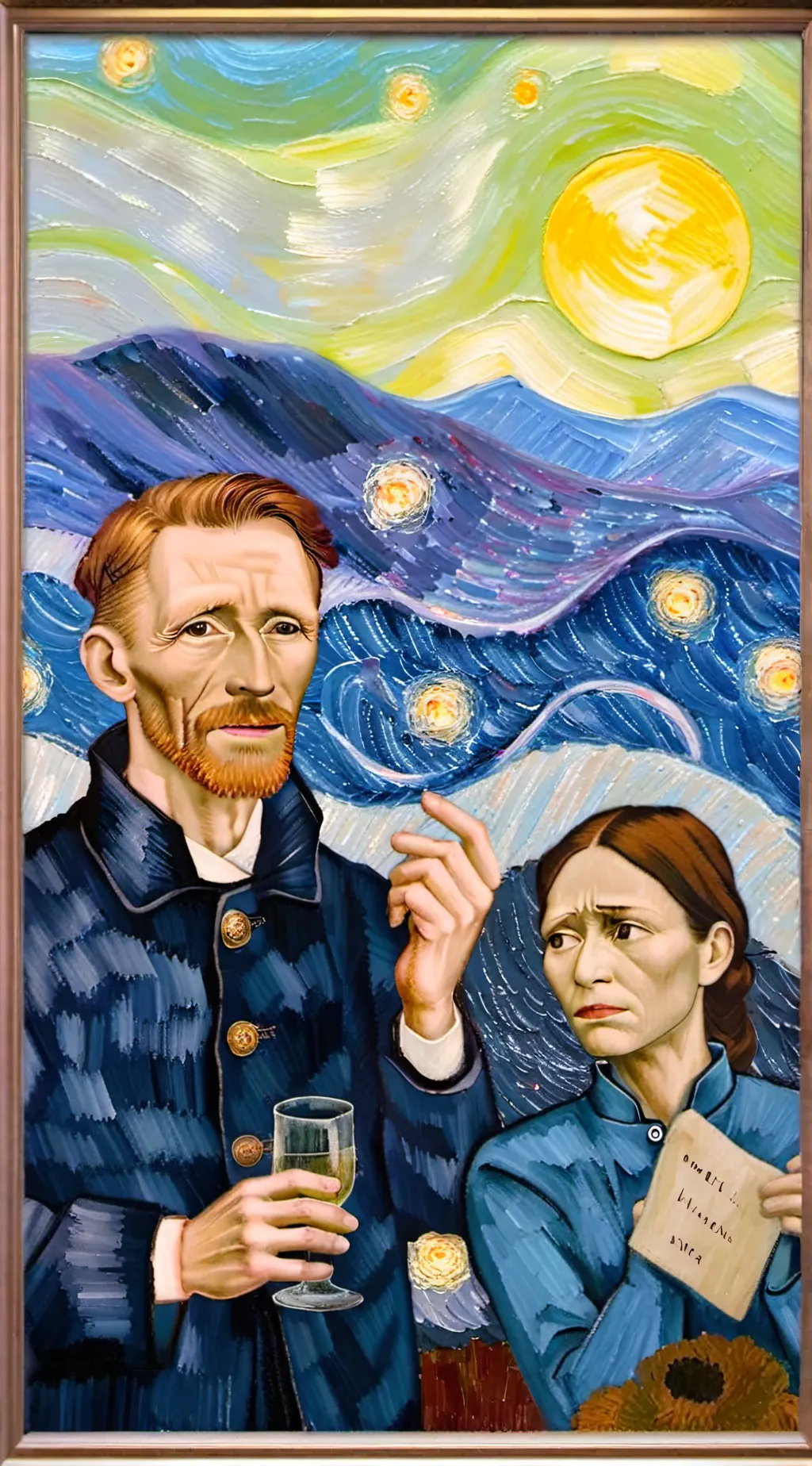 ai character: Sml thanksgiving  background