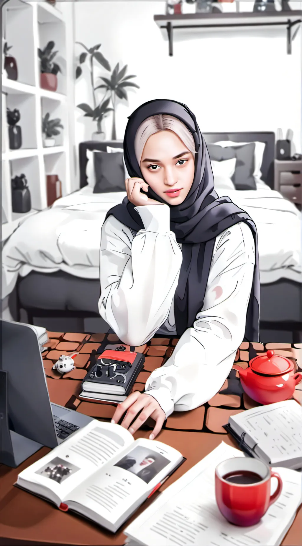 ai character: Arika background