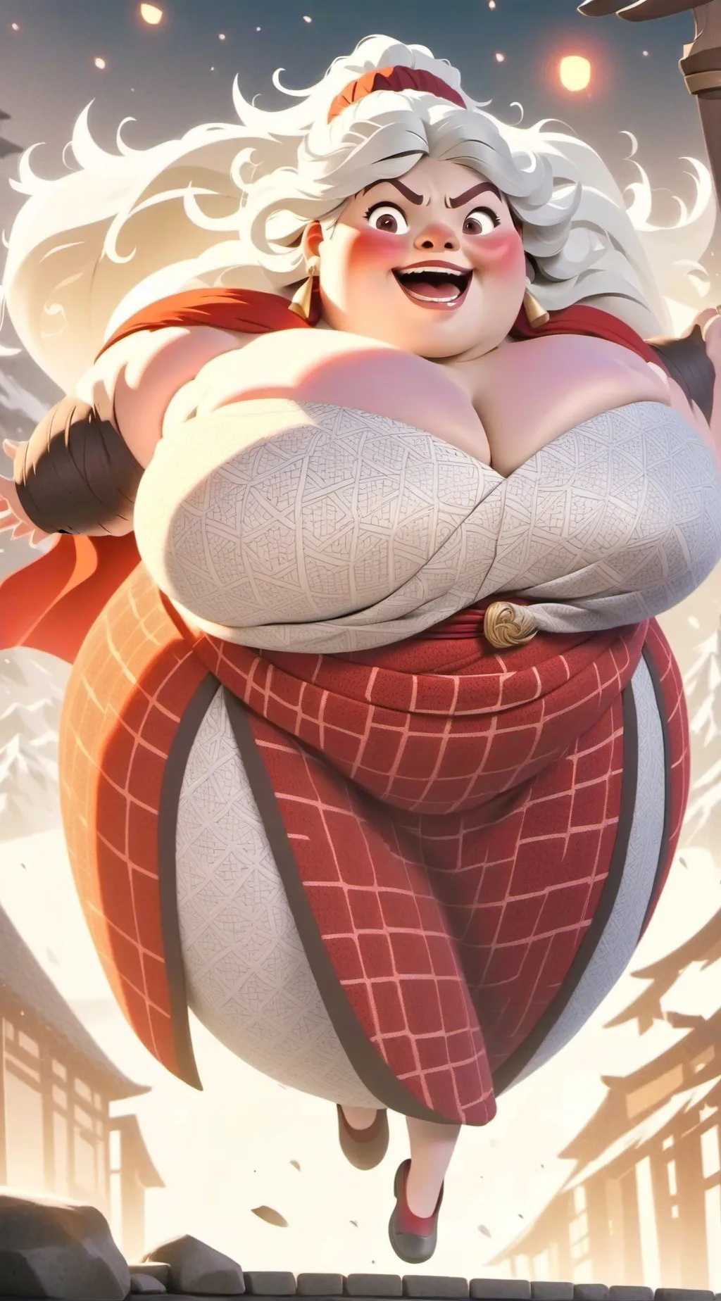 ai character: FAT background