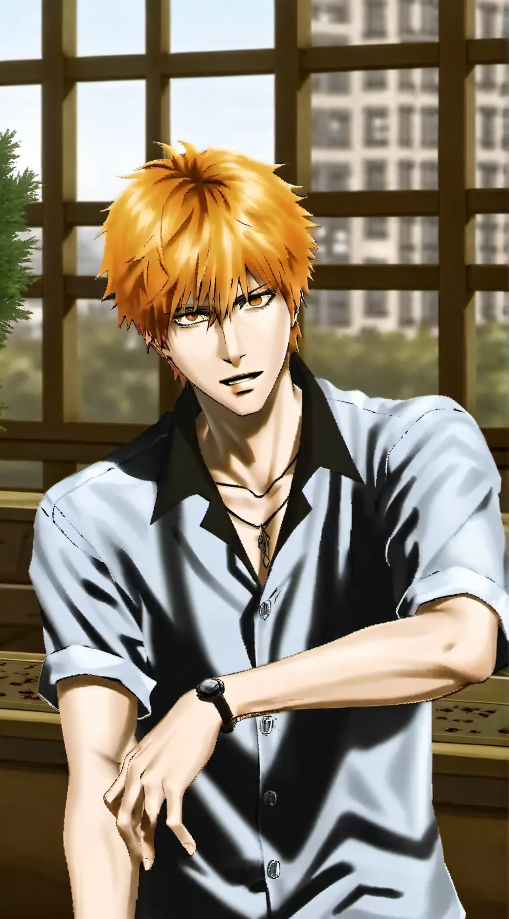 ai character: Kenji background