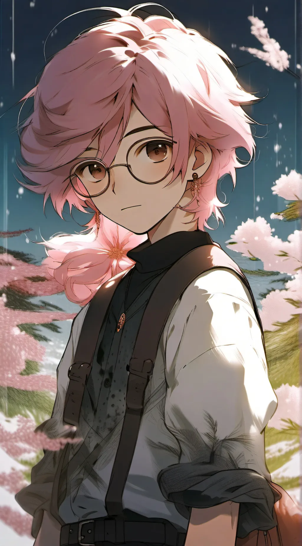 ai character: Nerd (Adrian) background