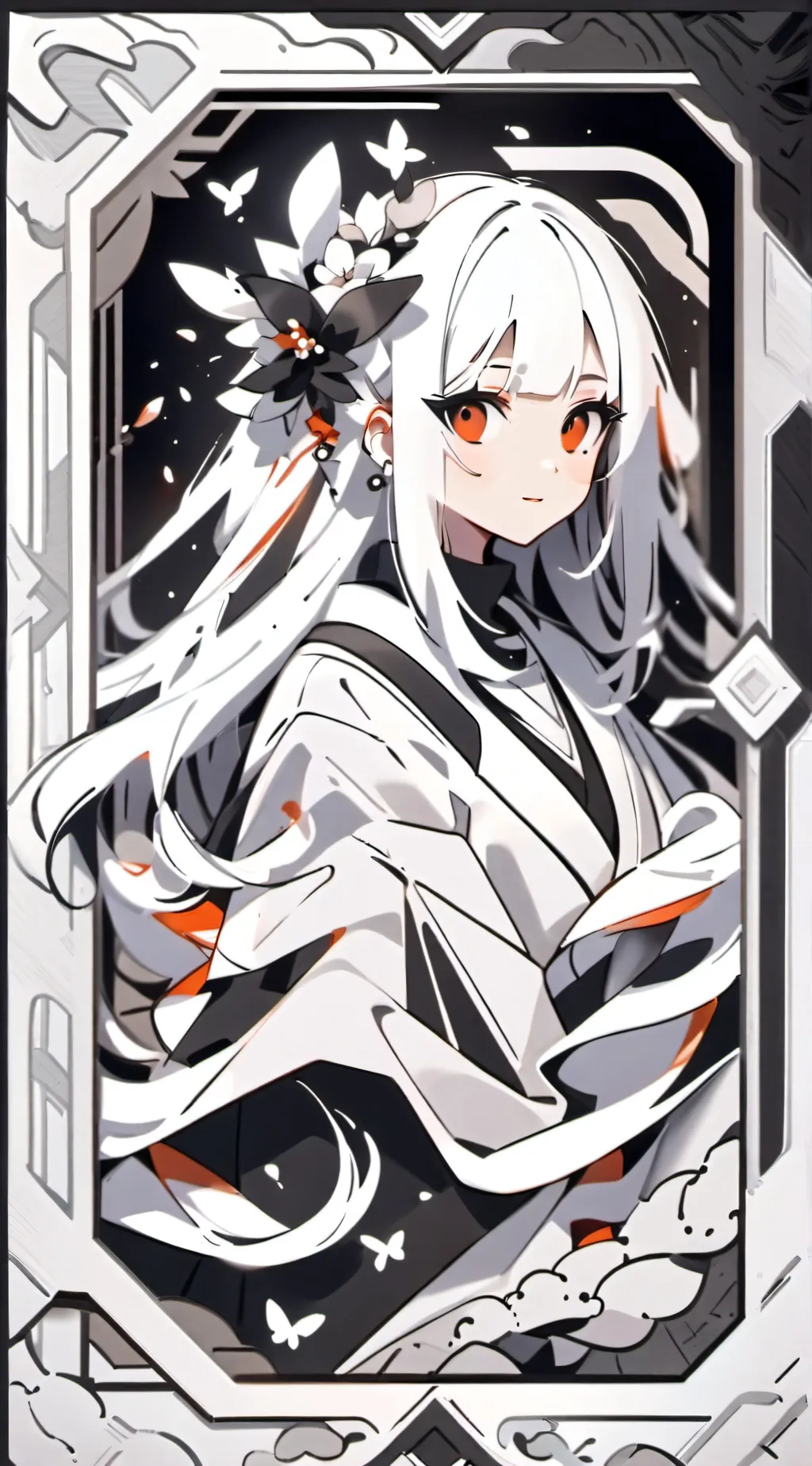 ai character: lily background