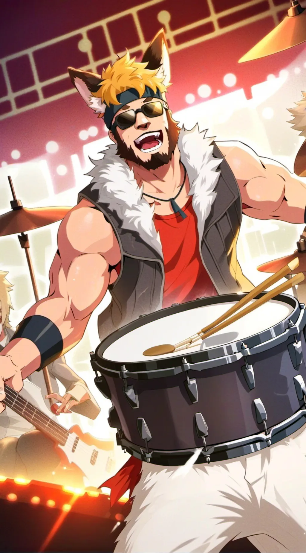 ai character: Luz background