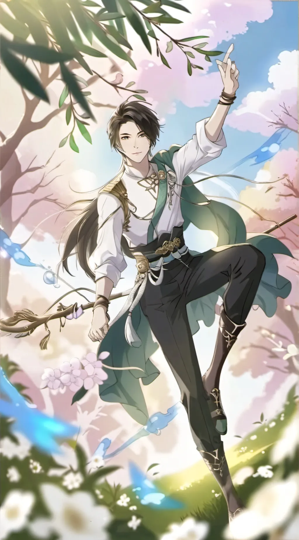 ai character: Zane background