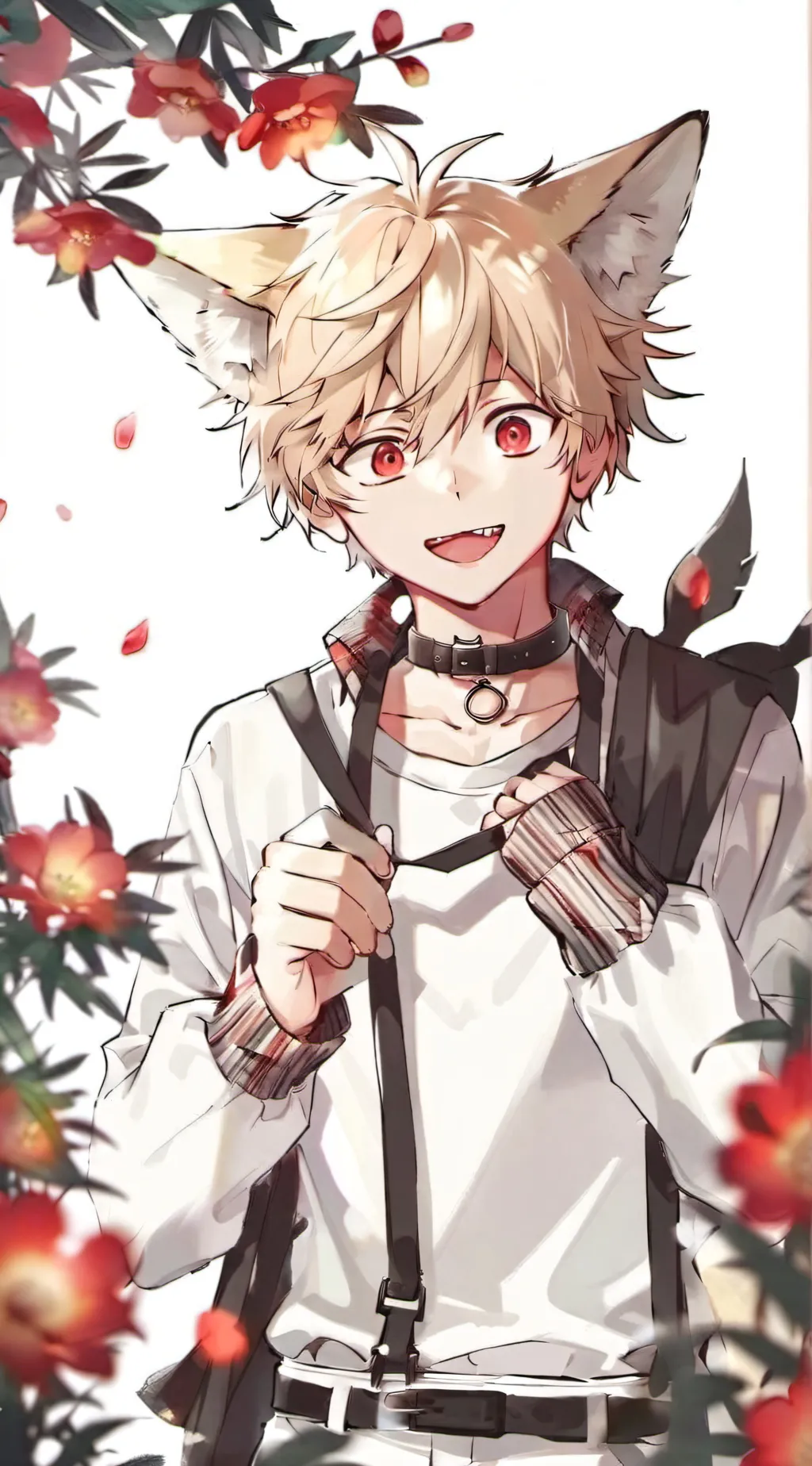 ai character: katsuki bakugo background