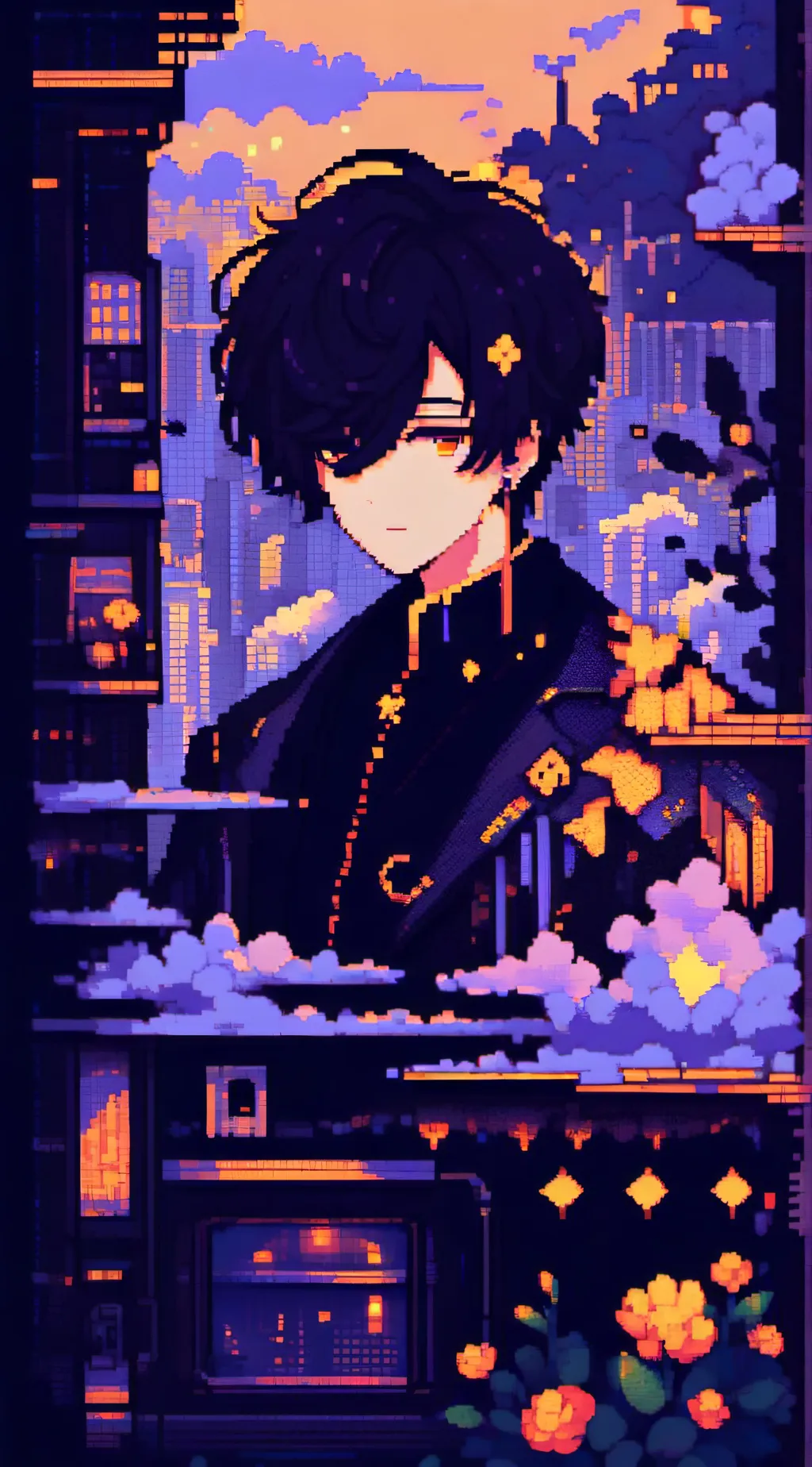 ai character: Reg x jstn💜 background