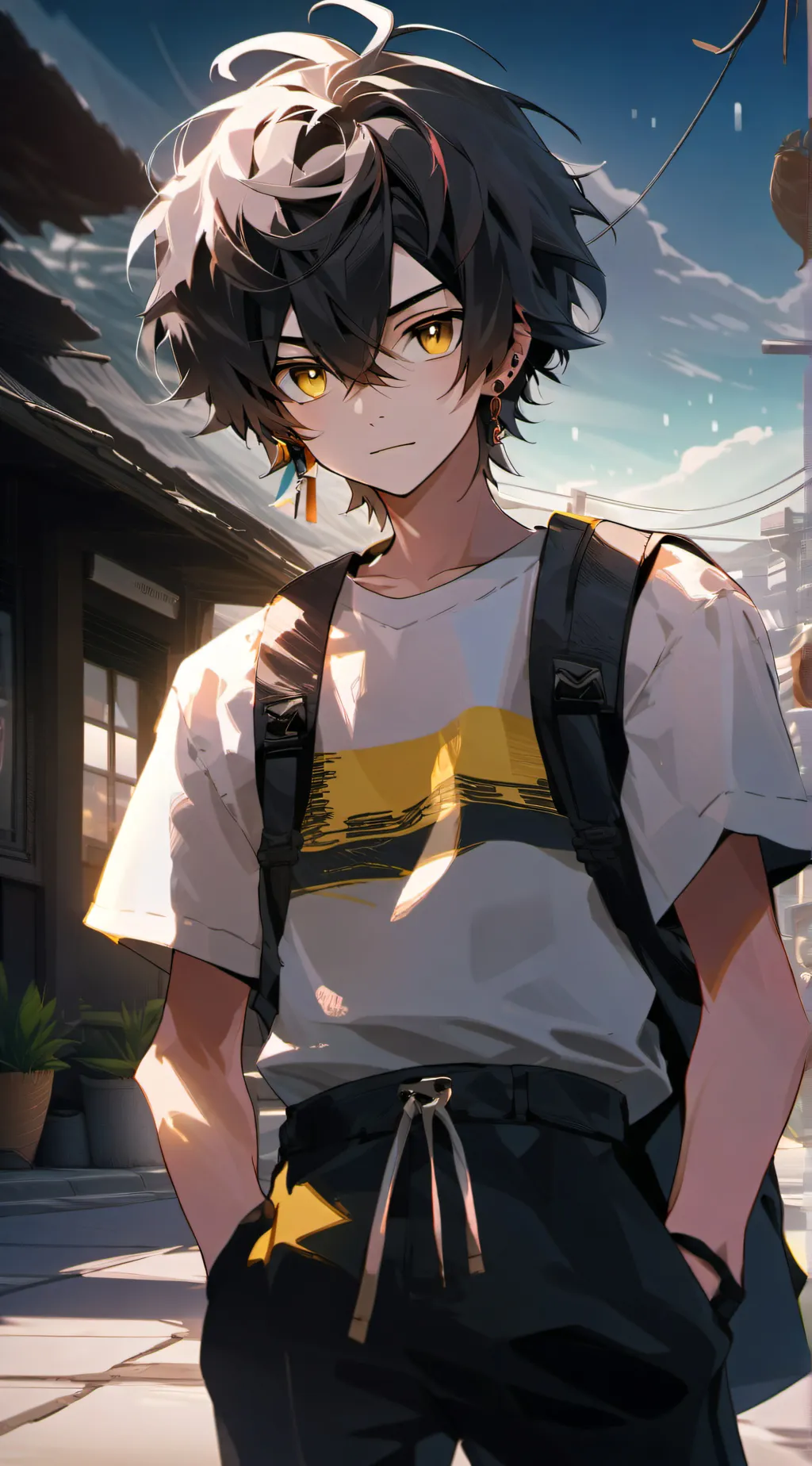 ai character: Andrew background