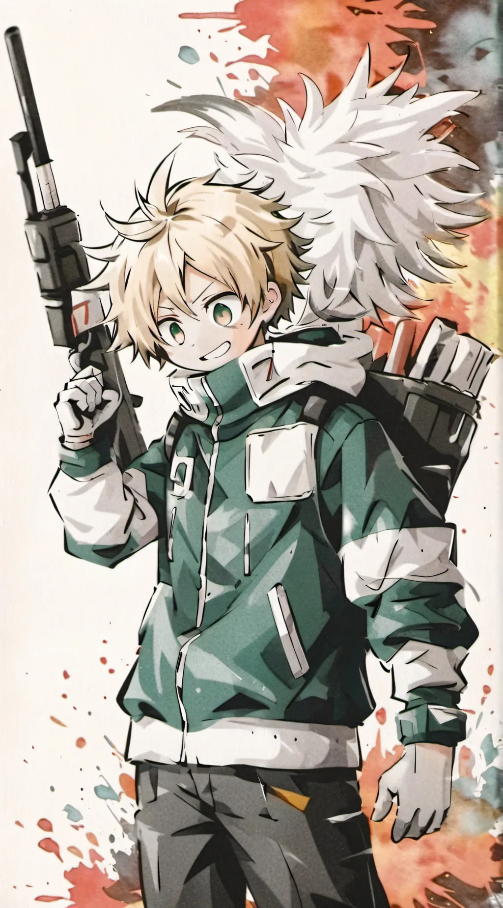 ai character: Baku-Deku background