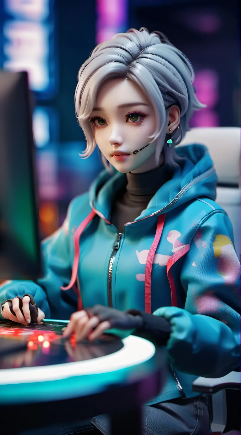 ai character: changed stay endin background